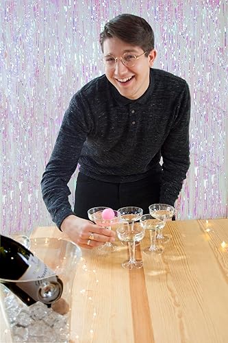 Miniatura 3 de Talking Tables Prosecco Pong - Juego de fiesta de beber, incluye bolas, juegos para despedida de soltera, noche de niñas, cumpleaños, despedida