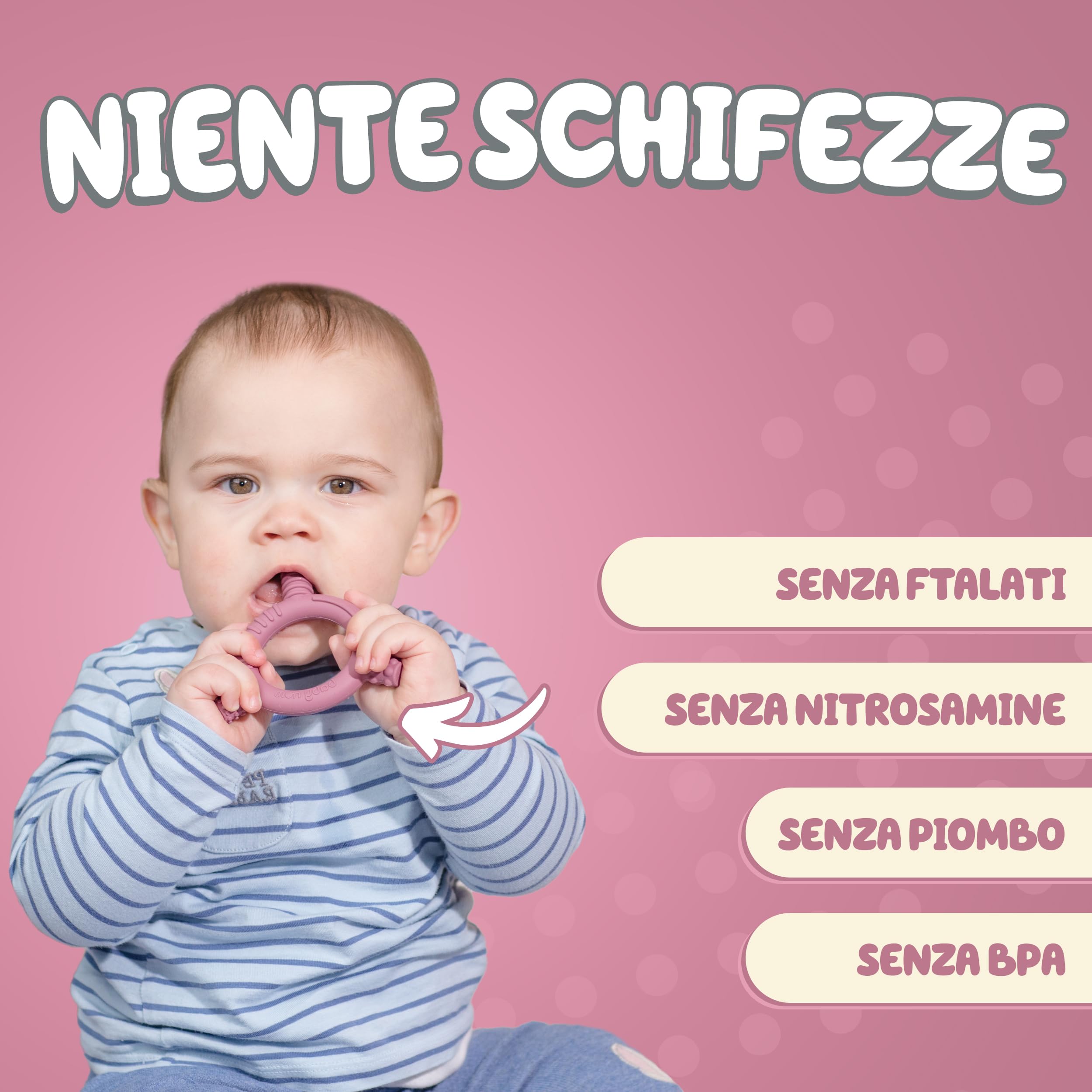 Massaggiagengive Silicone Per Neonati - 2 Pezzi A Forma Di Telecomando - Foto 9