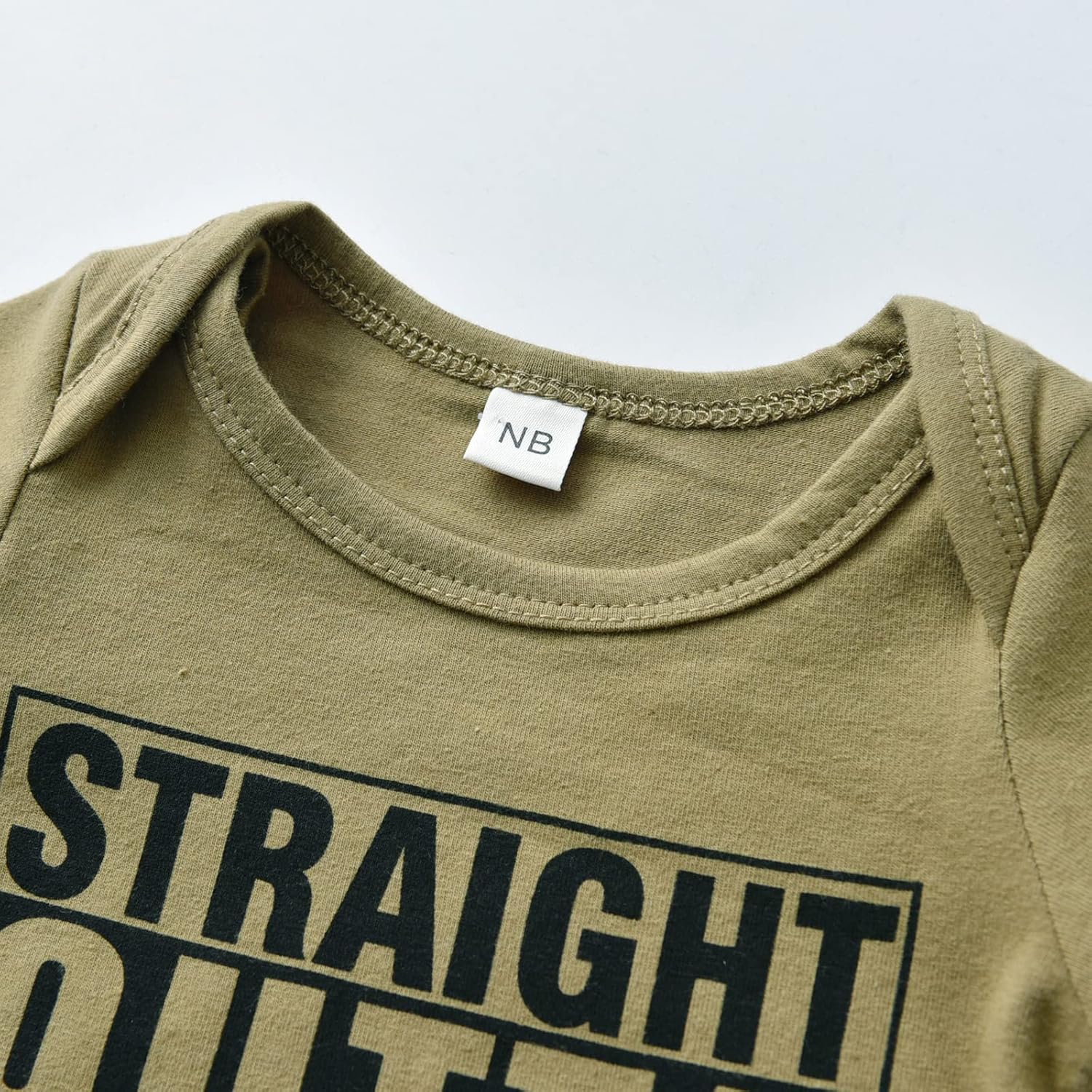 Newborn Infant Baby Boy Clothes Long Sleeve Romper + Pants + Hat 3PCS Outfits Set - Image 2