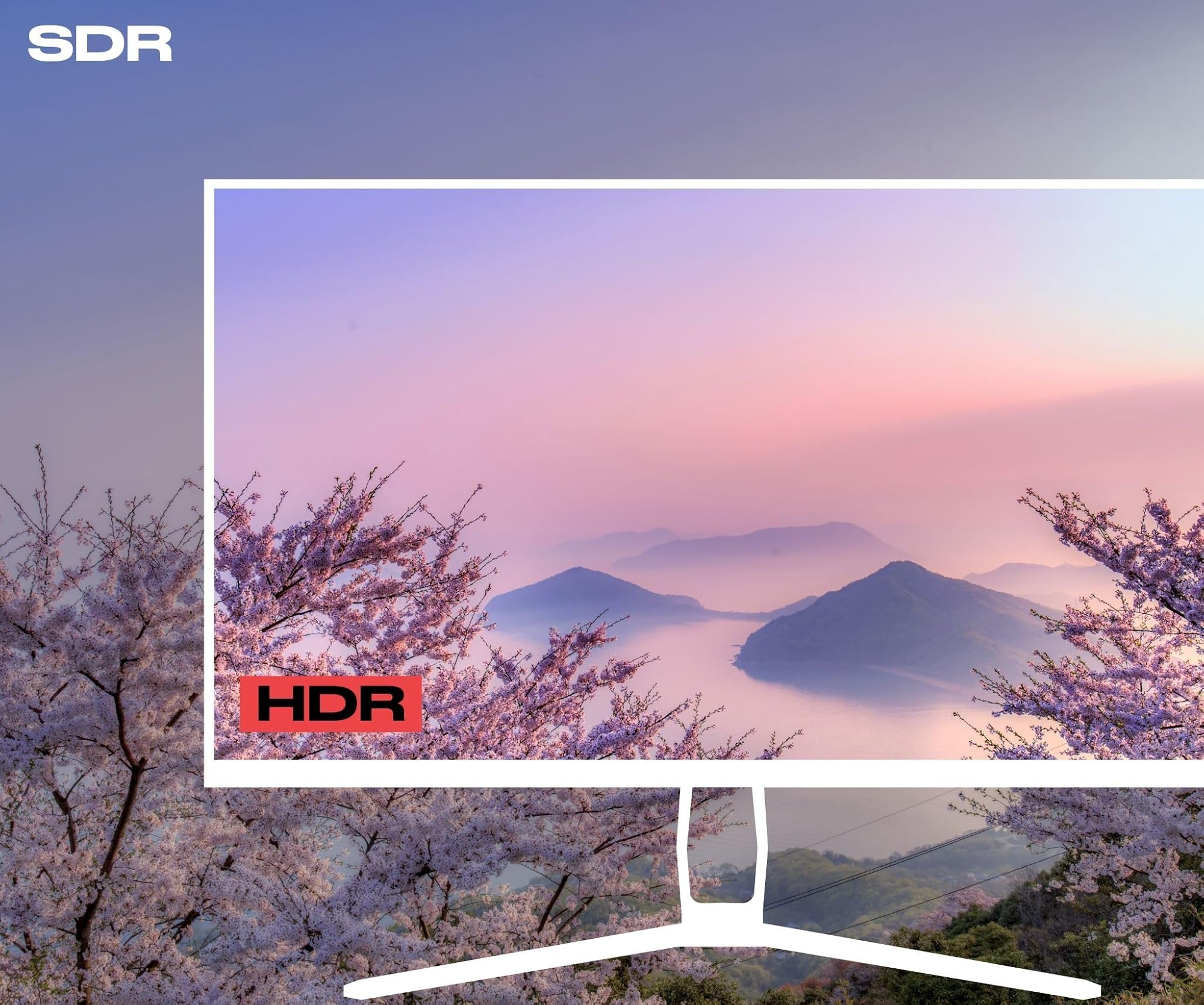 JapanNext Monitor 31.5" IPS 4K UHD (3840x2160) | Tecnología HDR | Inclinación Ajustable Altavoces Integrados Compatibilidad VESA | sRGB 100% G-Sync/FreeSync | JN-IPS315UHDR