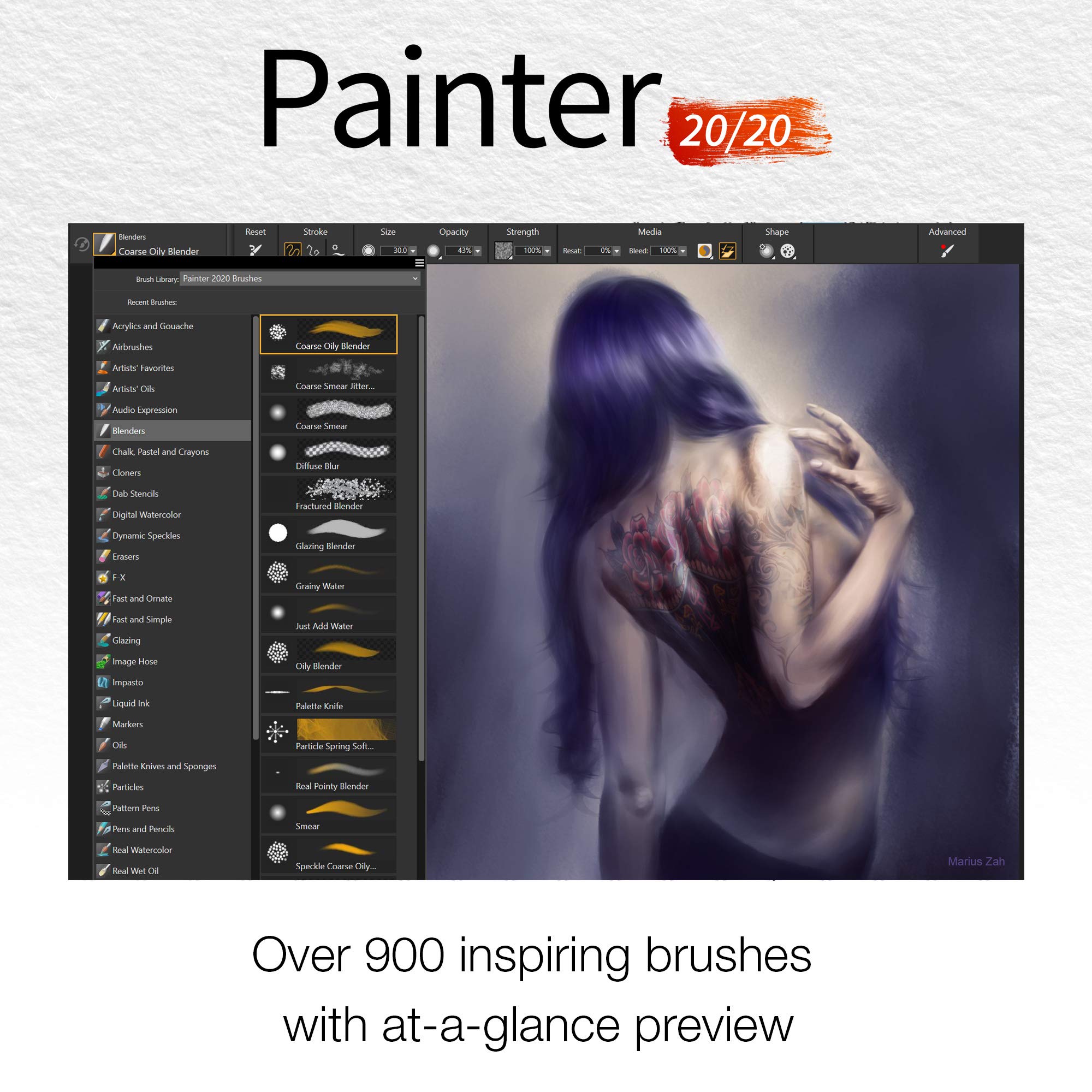Corel Painter 2020 für PC und MAC