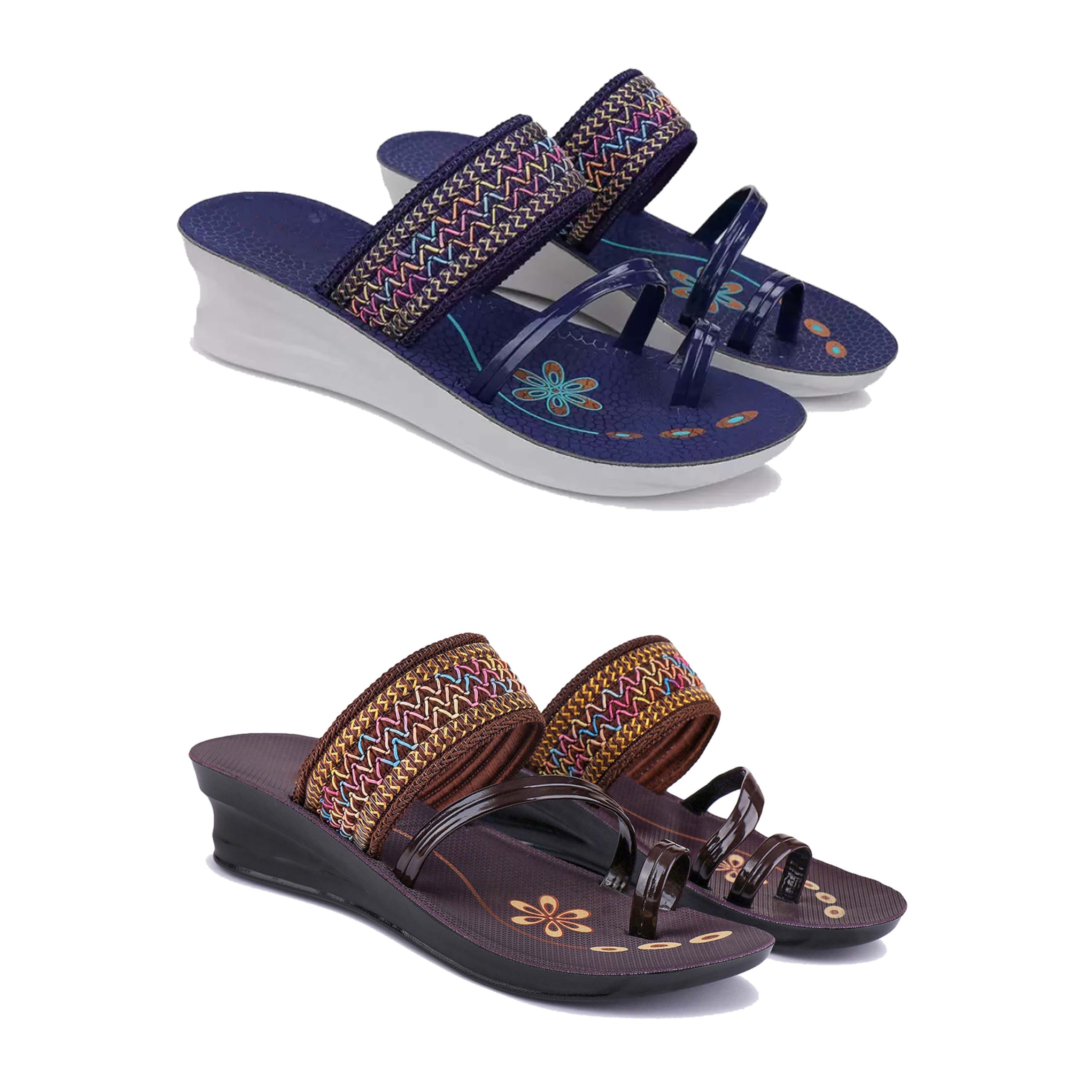 Stylish Slipper,soft and lightweight Slippers for women's SIY-(COMBO-2)-1947-1951-picture-47