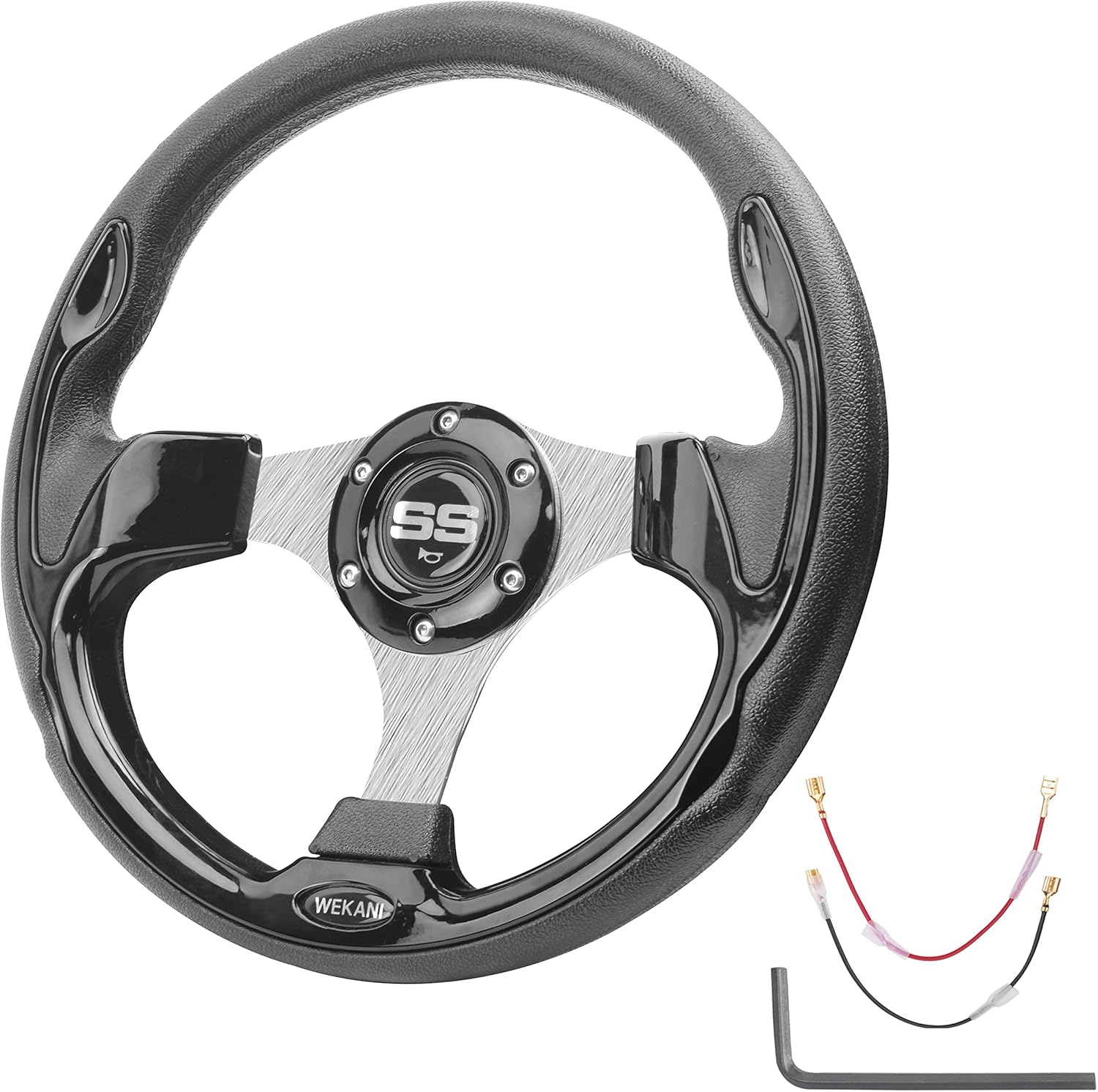 WEKANI Golf Cart Steering wheel for EZGO YAMAHA and Club
