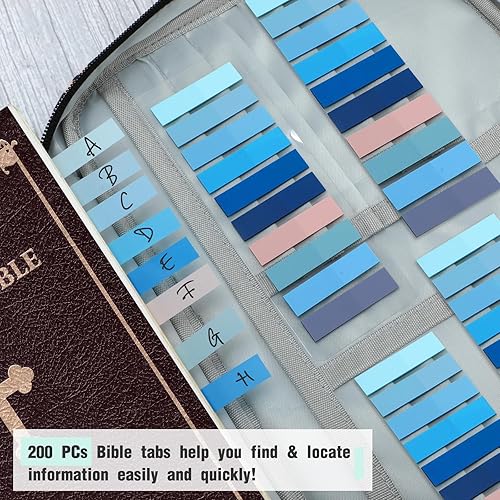 Miniatura 6 de Funda para la Biblia, funda de transporte para la Biblia, bolsa de iglesia con asa, tamaño grande de 10 x 7.5 x 2.5 pulgadas, funda protectora para