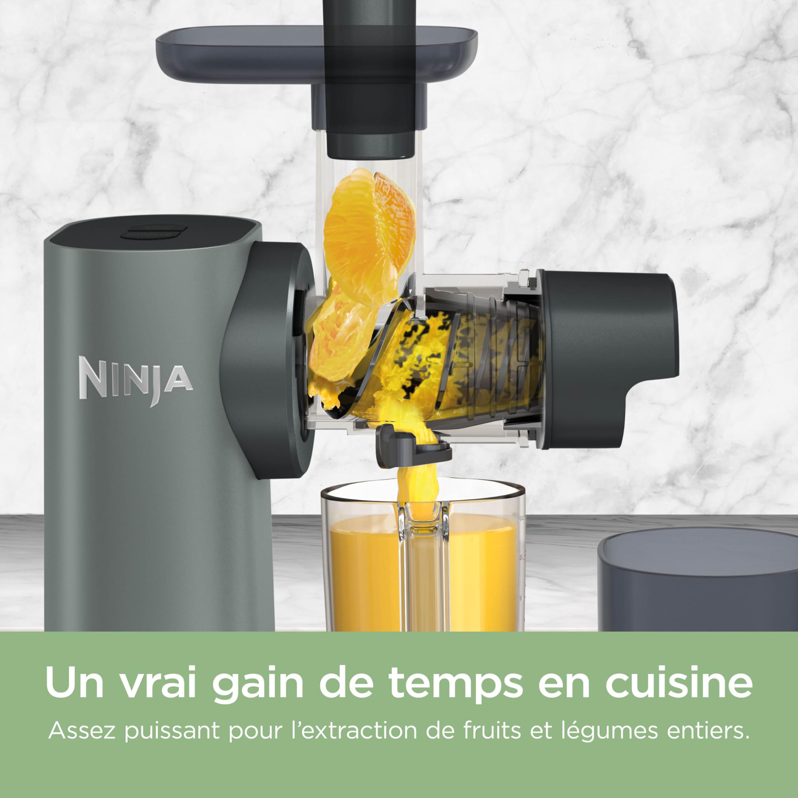 Ninja Extracteur de jus à froid 3-en-1,carafe de 700 ml JC152EU