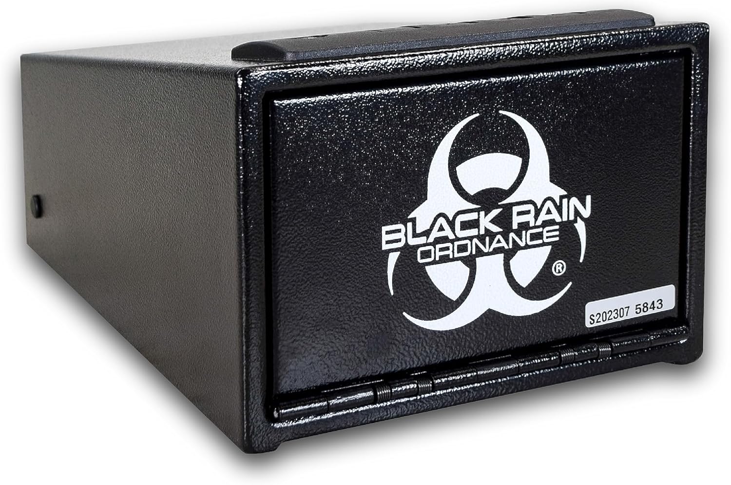 BLACK RAIN ORDNANCE Portable Digital Password & Key Access Security Safe (Black)
