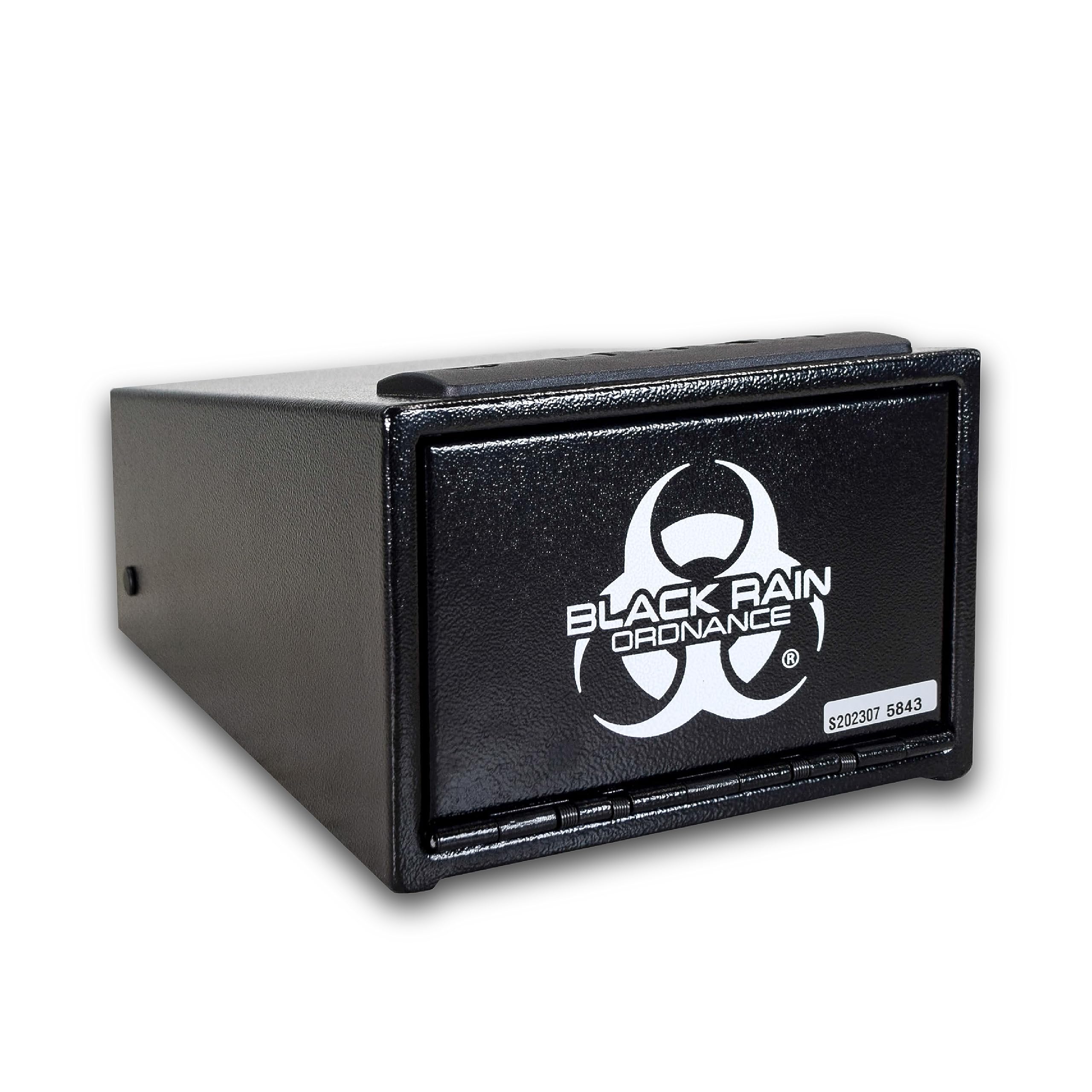BLACK RAIN ORDNANCE Cassaforte digitale portatile con accesso a password e chiavi (nero)
