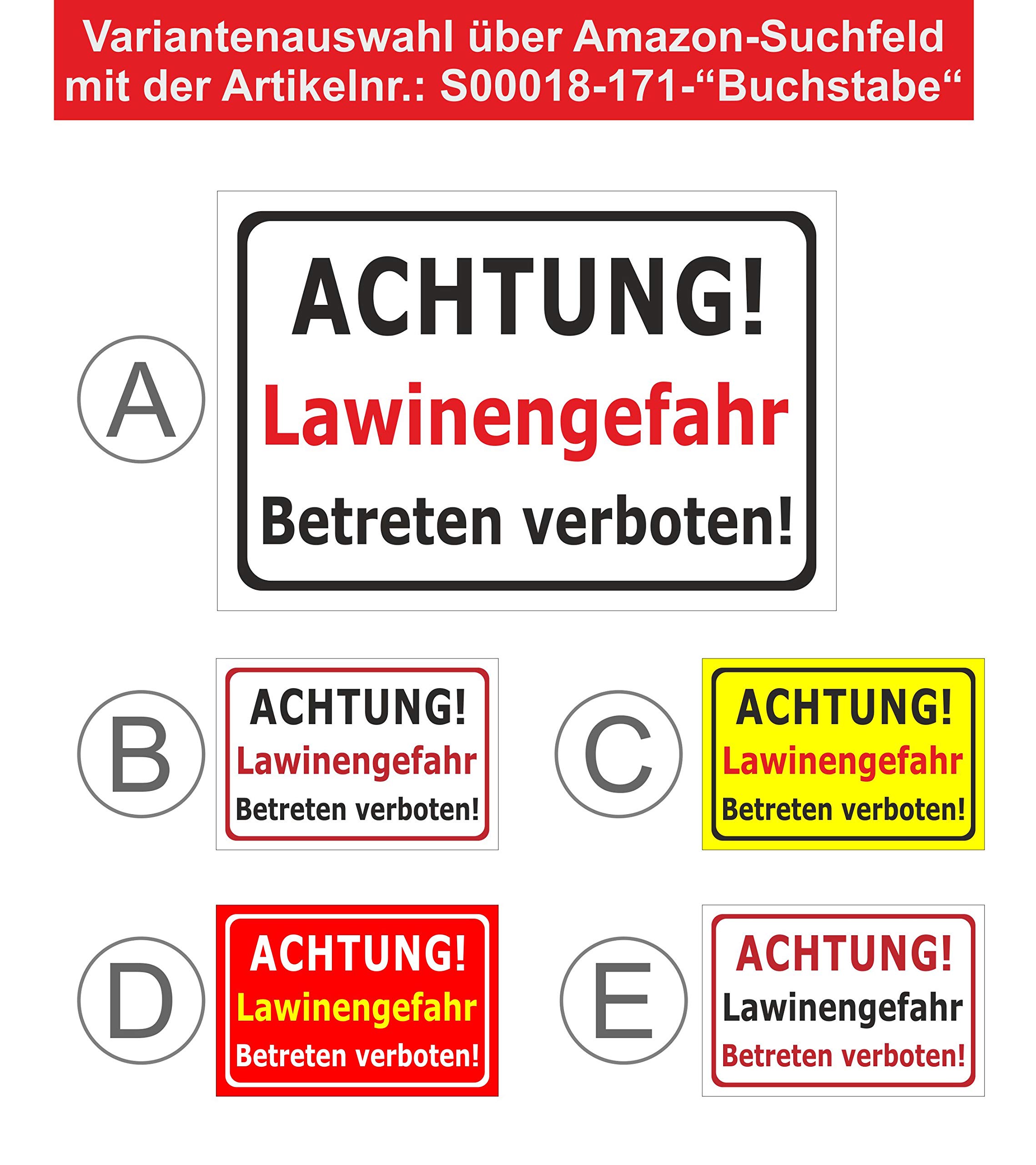 Melis Folienwerkstatt Adesivo Con Scritta In Lingua Tedesca Achtung