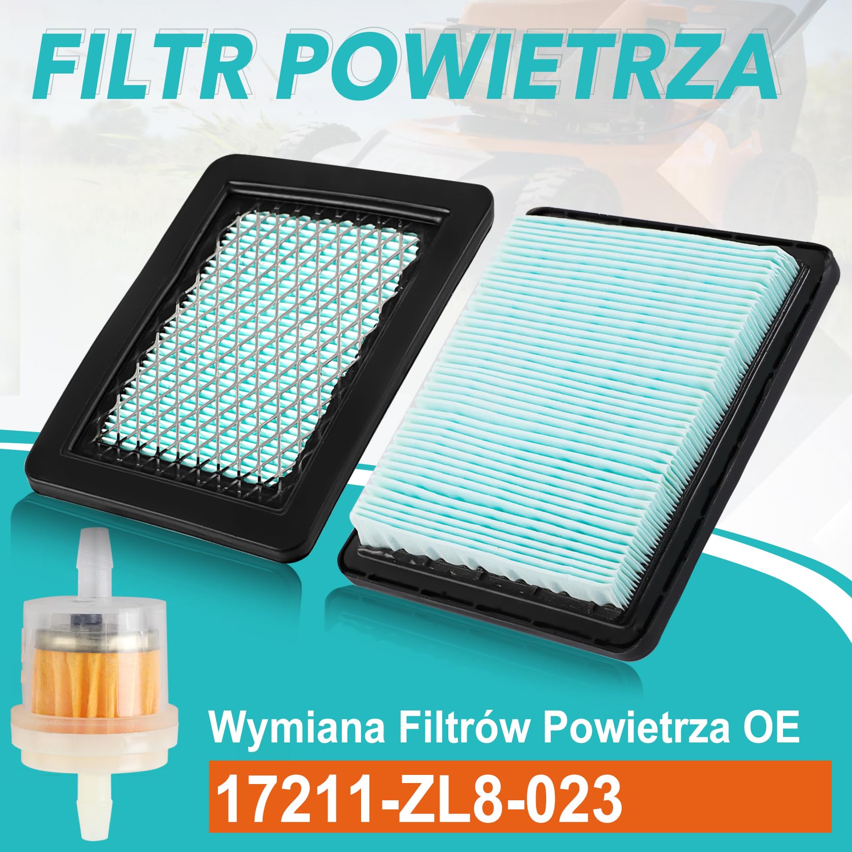 CarBole Wzawacz Kompatybilny z Hondą GCV135 GC160 GCV135 GCV160 GCV190,Wzawacz z Filtrem Powietrza,Filtrem Paliwa,Stawami,świeczką i Tuyau OE 16100-Z0L-023,16100-Z0L-853,HRB216