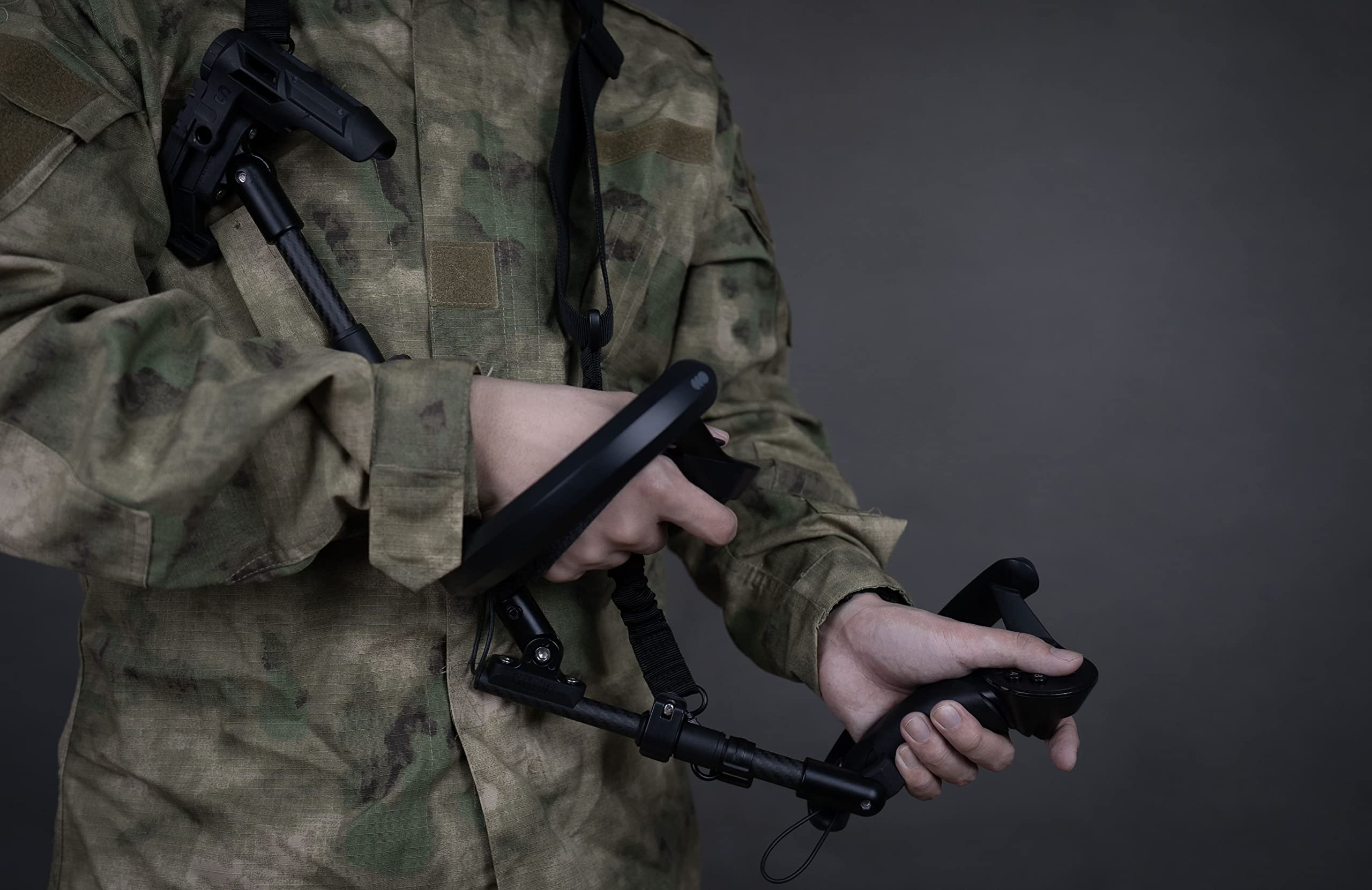 Equipo de accesorios de juegos de controlador de realidad virtual para DPVR E4 VR Game Gun para DPVR E4 accesorios, accesorios de agarre P-istol para DPVR E4, experiencia de tiro de juegos mejorada