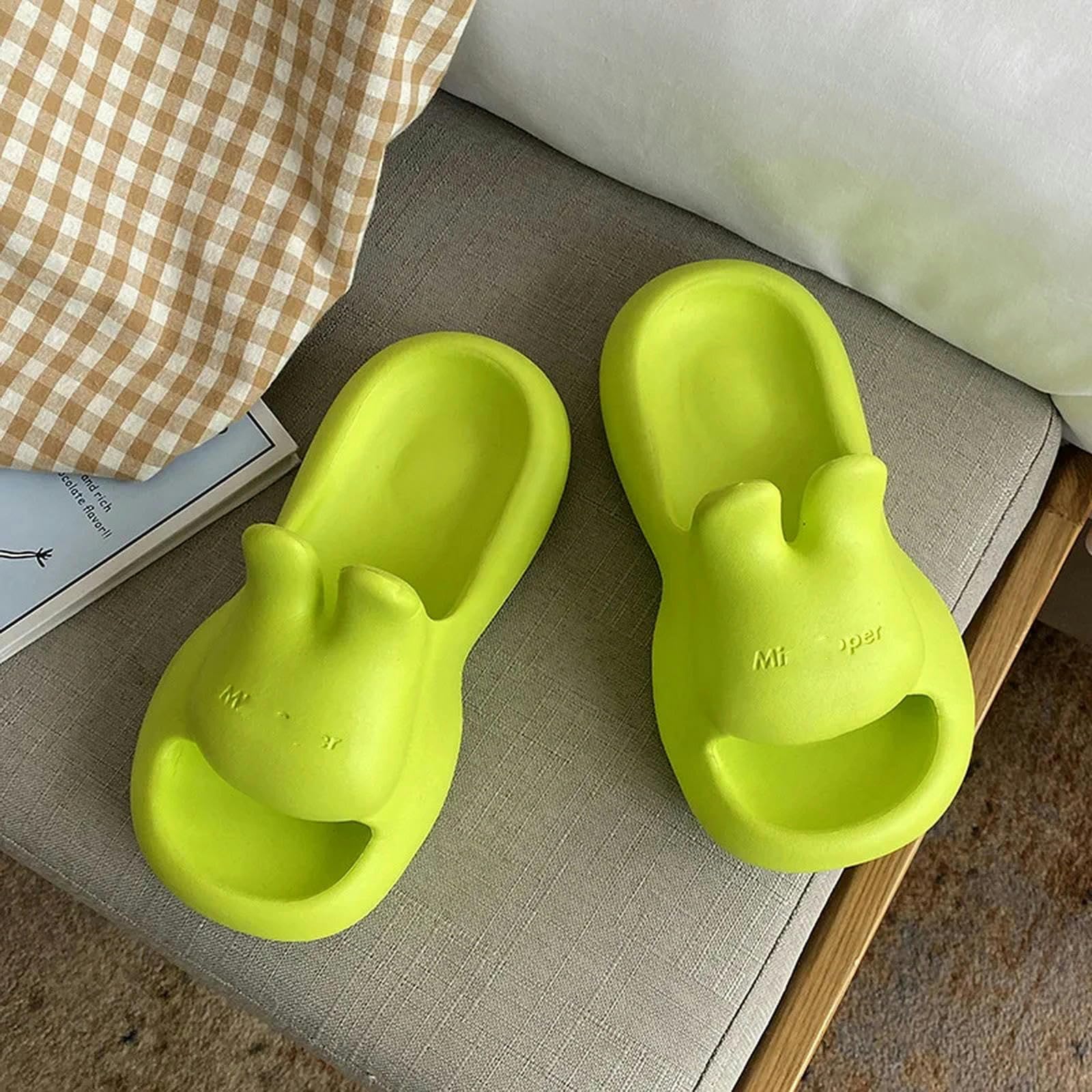 kapcie damskie kapcie śliczny królik buty dla kobiet letnie plażowe slajdy antypoślizgowe domowe kapcie damskie