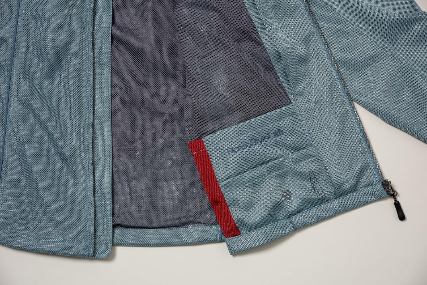 [ロッソスタイルラボ] メッシュジャケット スタイルアップメッシュジャケット レディース ROJ125 S.グレー