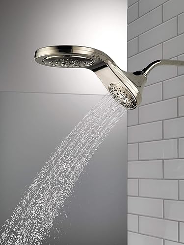 Miniatura 10 de DELTA FAUCET 58581-PN-PK HydroRain H2OKinetic - Combo de ducha 2 en 1, flujo de agua de 1.75 GPM, níquel pulido