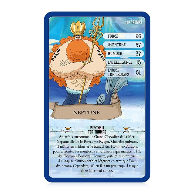 Foto 8 de 8 de Winning Moves Top Trumps One Piece - Juego de Cartas - Juego de Mesa - Juego de batallas - Juego de Viaje