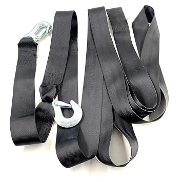 BRGMAX for Ranger Boats 9642019 Trailer Winch Strap New Double Hook 16.17ft