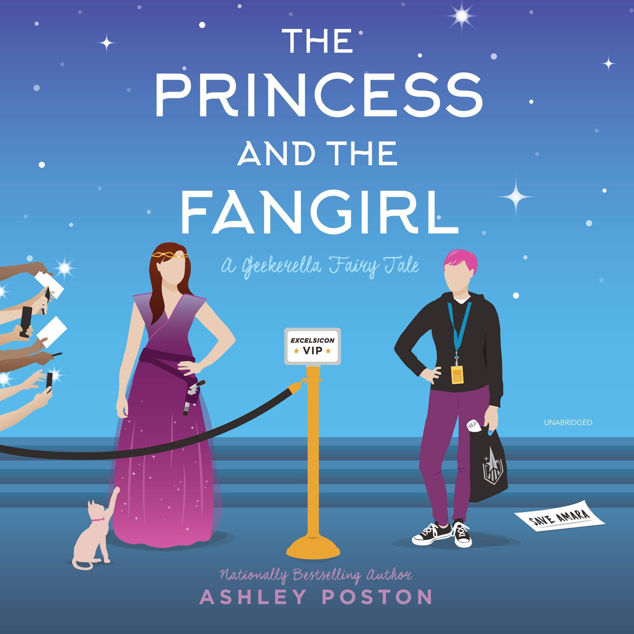 Cover art for The Princess and the Fangirl