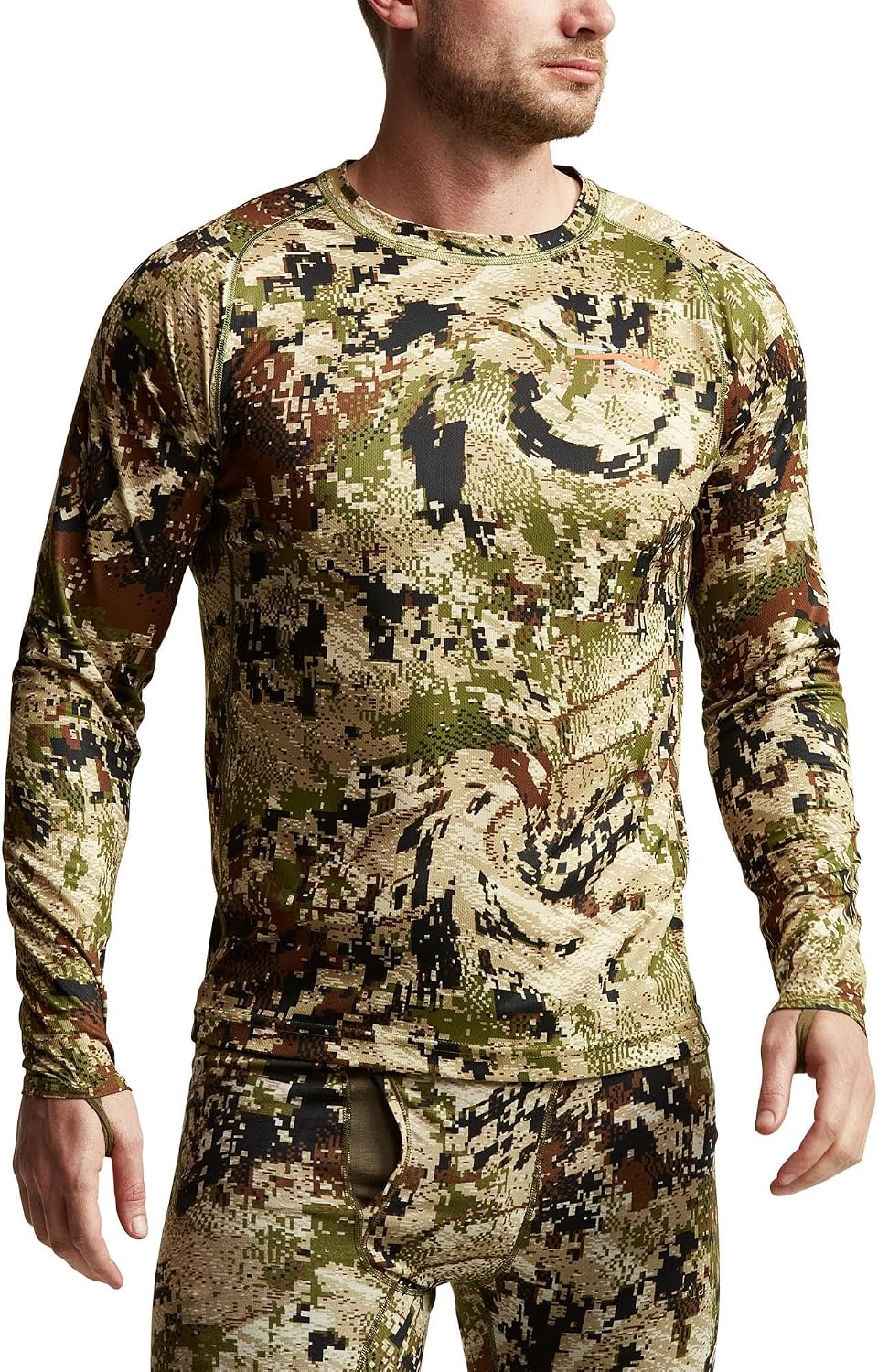 SITKA Core Lightweight Crew Long Sleeve - Lightweight Base Layer Hunting Shirt for Men