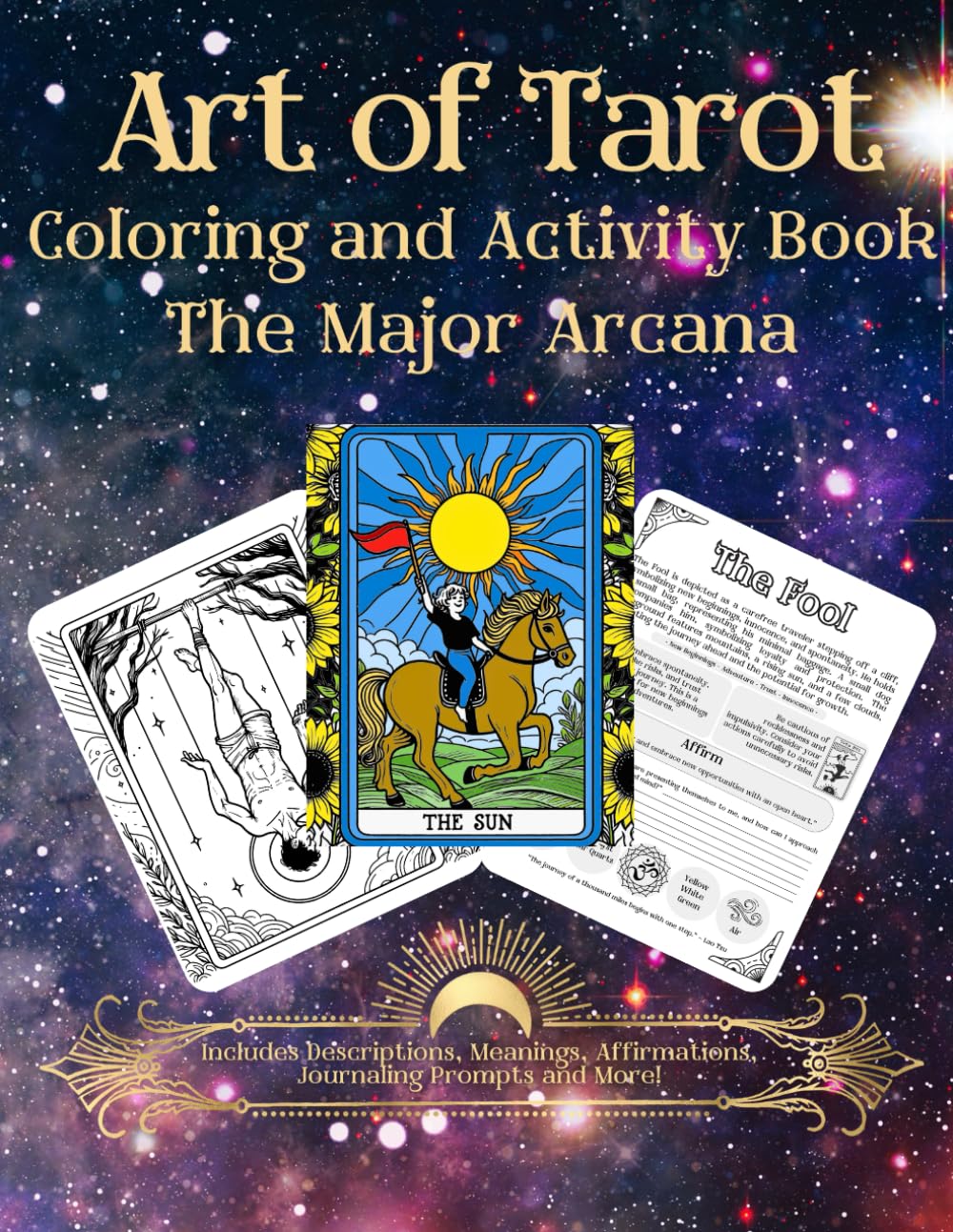 Art of Tarot Coloring and Activity Book: The Major Arcana