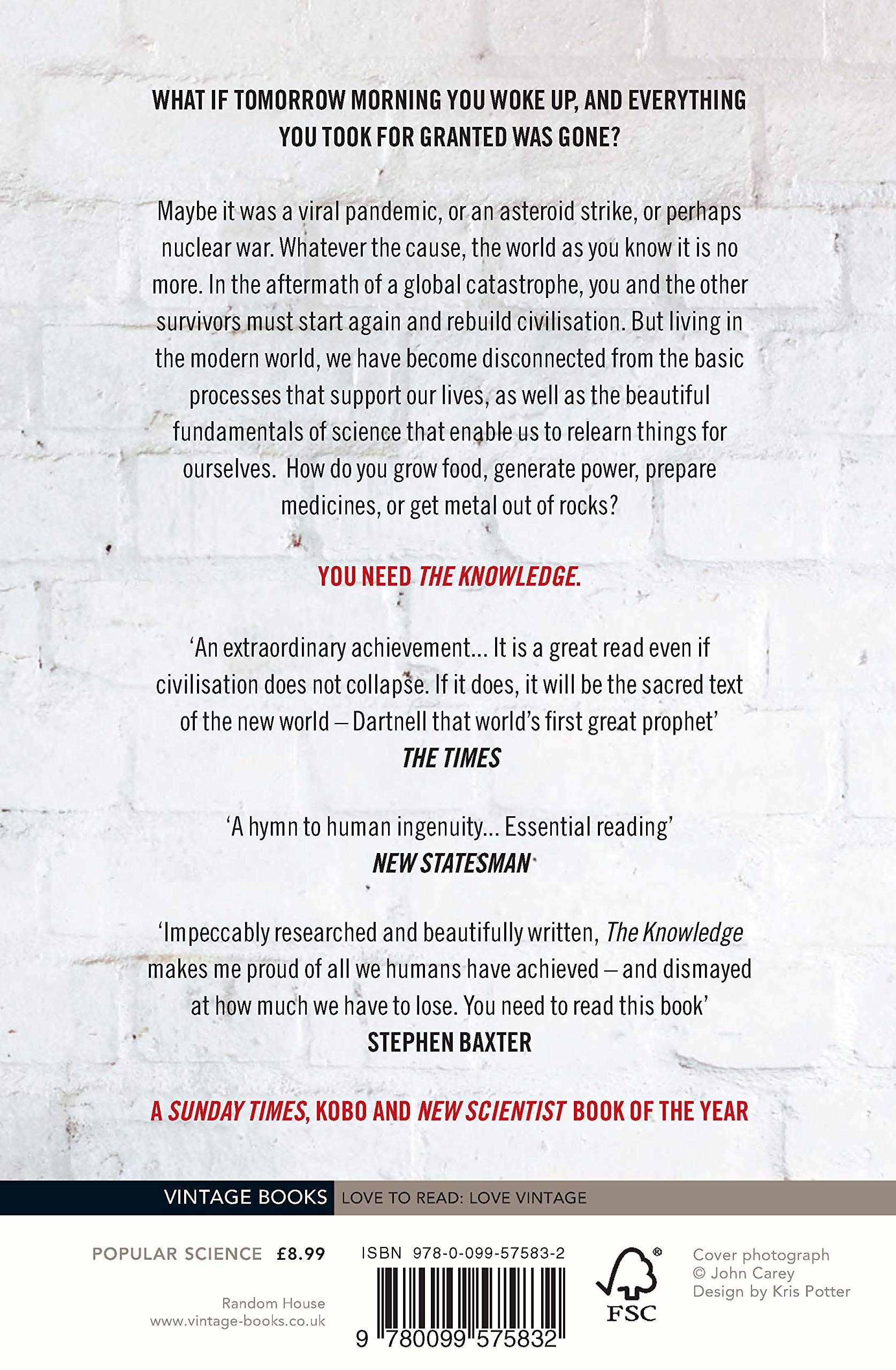 The Knowledge: How To Rebuild Our World After An Apocalypse