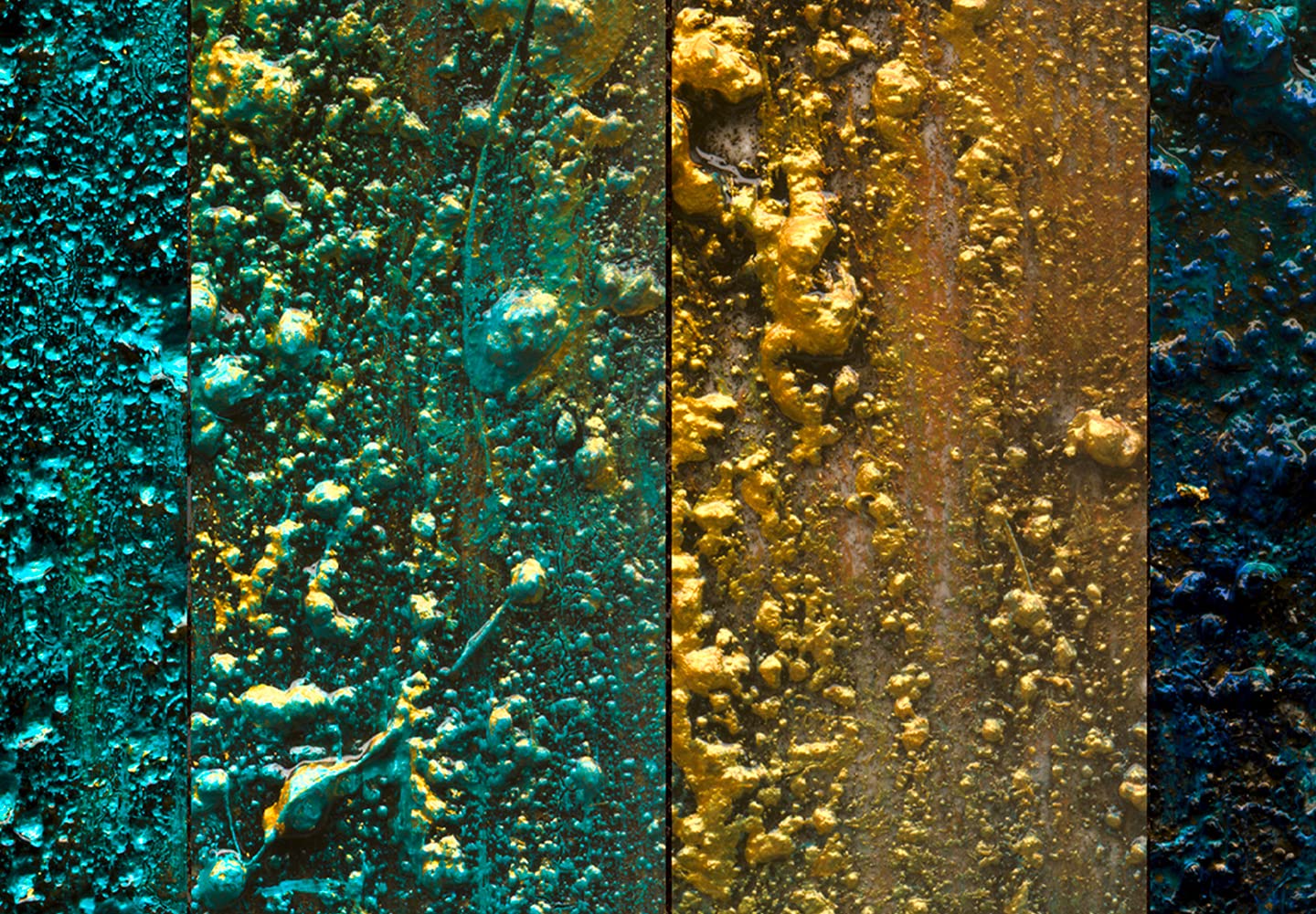 murando - Paravent Décoratif Intérieur à Deux Côtés, Abstrait, 225x172 cm