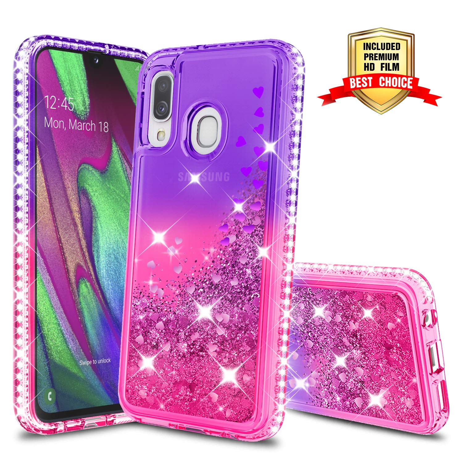 A40 Case Screen Protector Samsung A40 Samsung A40 Case And Screen