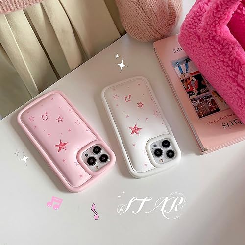 Miniatura 3 de Funda estética Y2k Anime para mujer, compatible con iPhone 14 Pro Max (rosa, iPhone13)