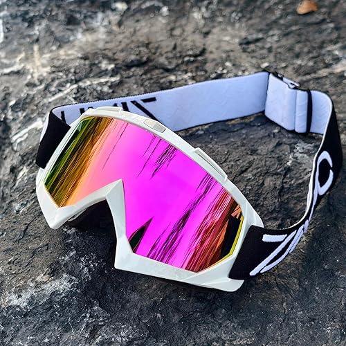 Miniatura 2 de Gafas de motocross para motocicleta, ATV, todoterreno, motocross, carreras, MX UTV, resistentes al viento, a prueba de polvo, resistentes a los