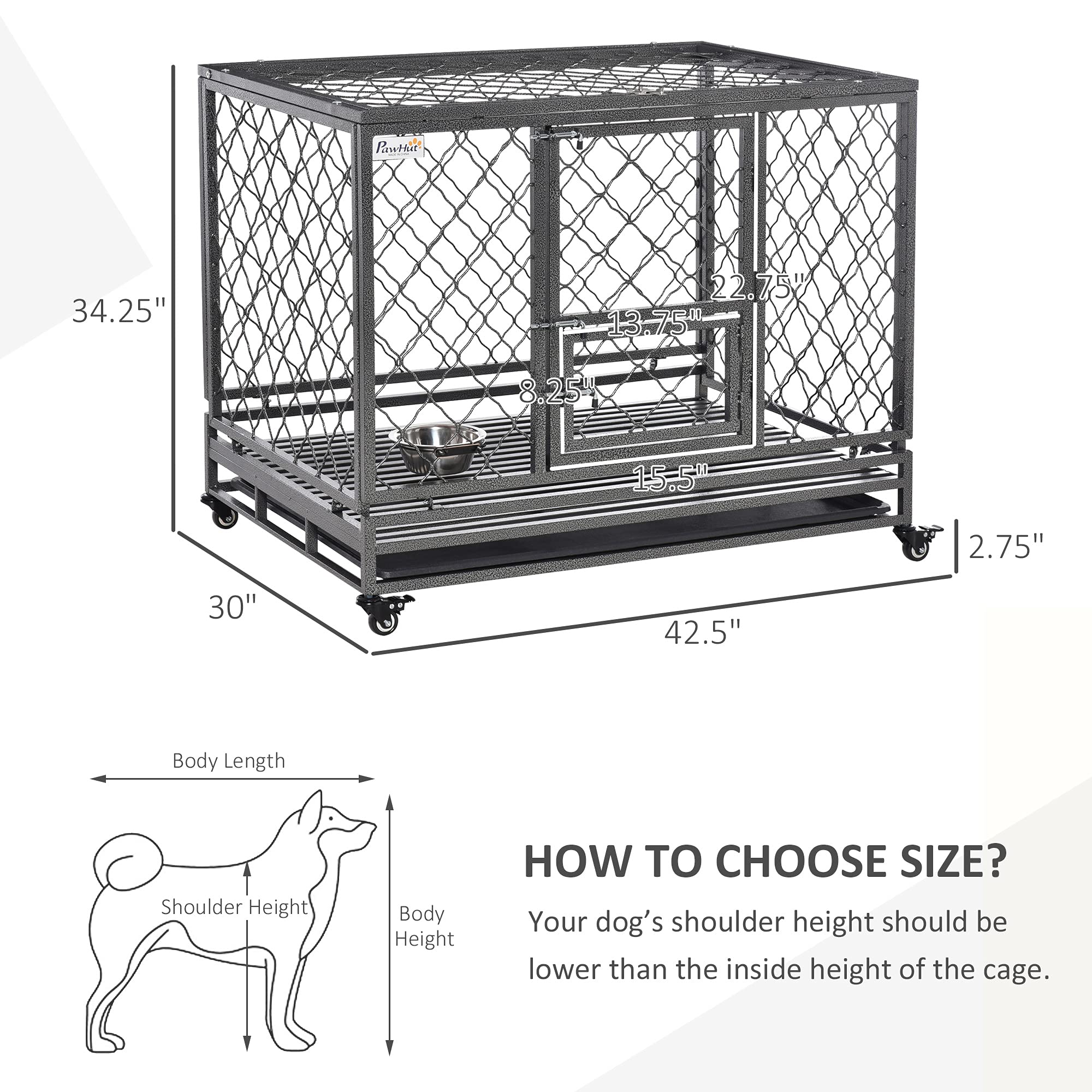 working dog cages