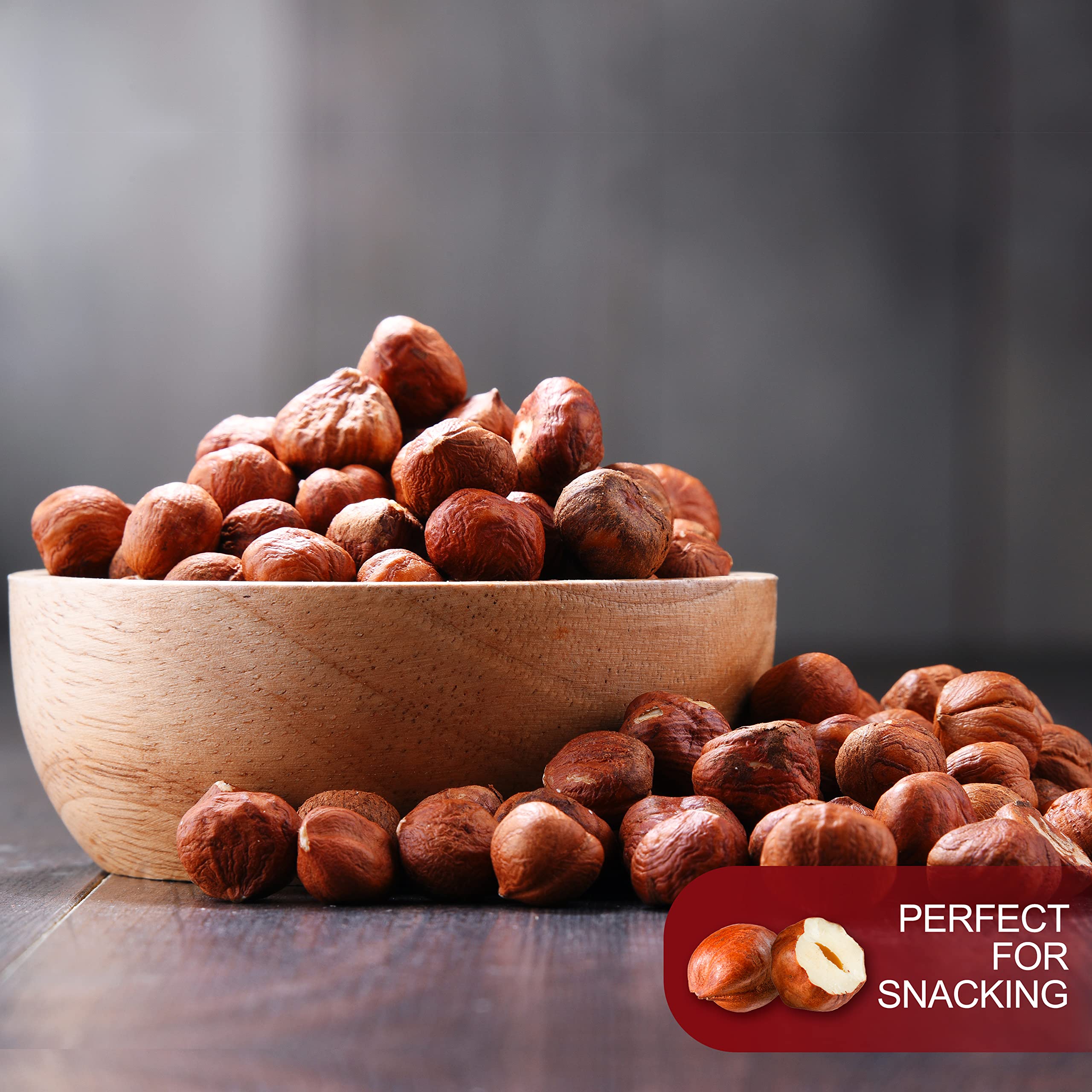 Organic Raw Shelled Hazelnuts (Filberts) 5 lbs / bag-greenbulk | UK
