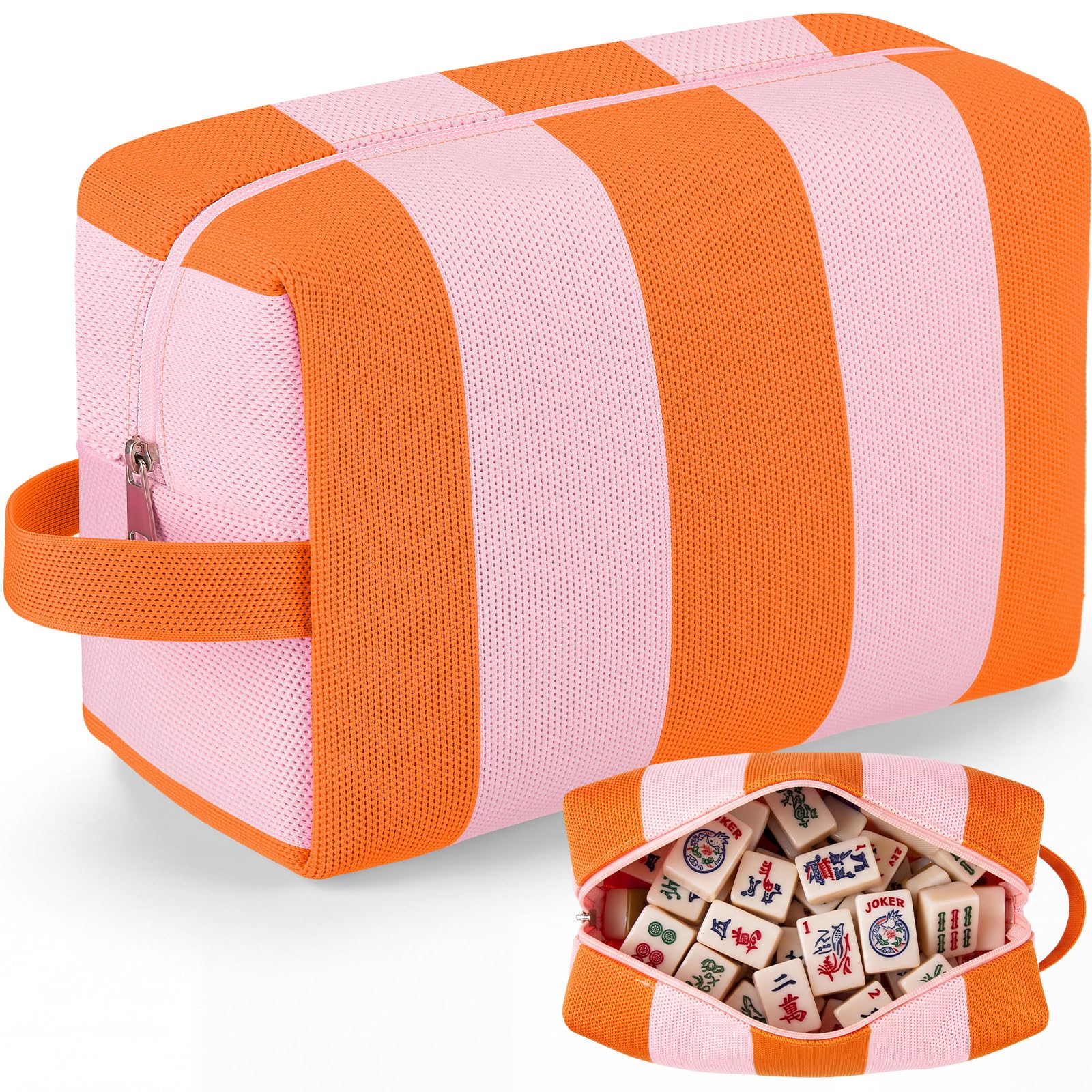 Gilprop Mahjong Tile Bag Woven Clutch Purses for Women