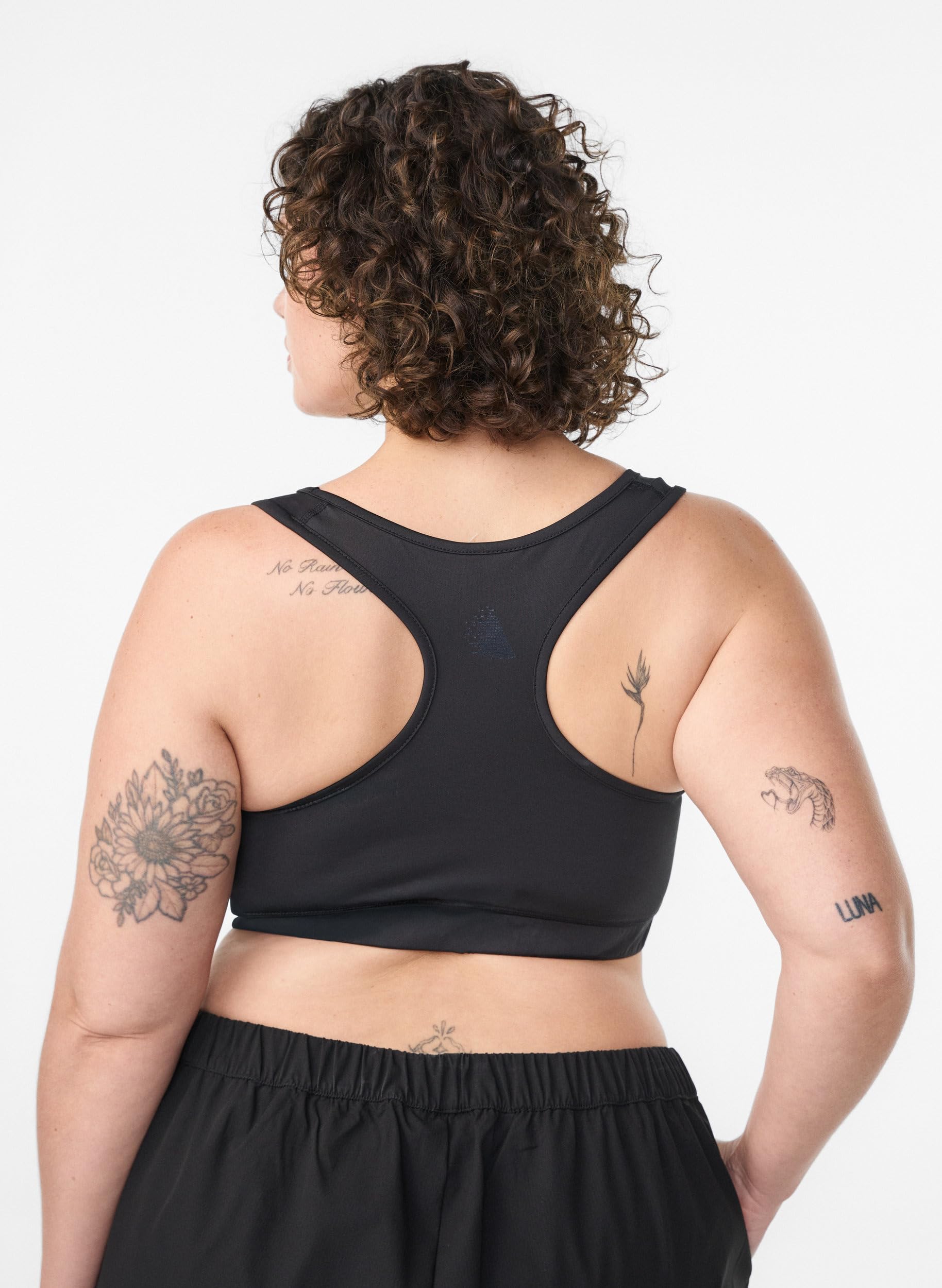 Zizzi Active by Soutien-gorge de sport dos nageur pour femme Grandes tailles 42-60