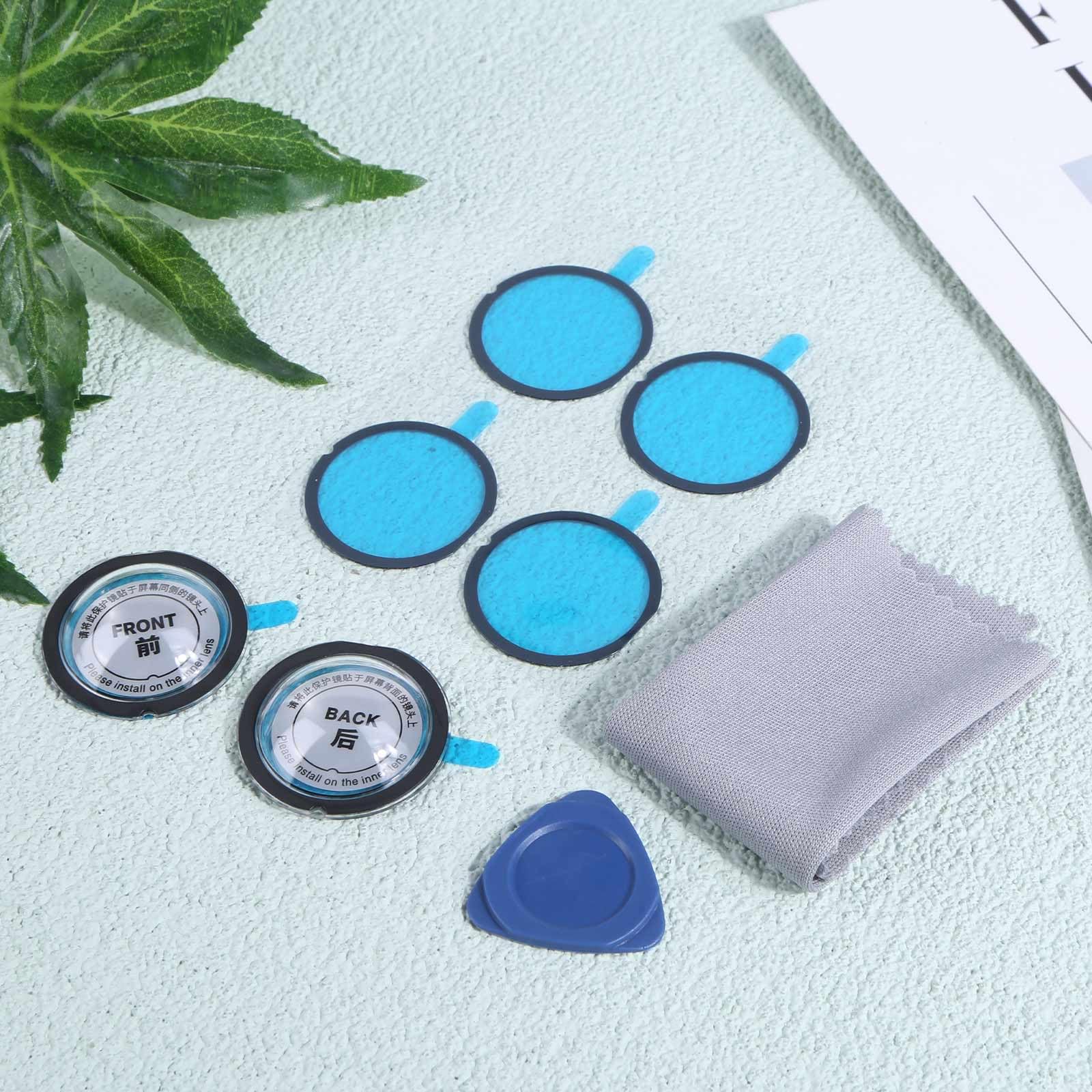Lot de 2 protections d'objectif pour Tesla Model Y Juniper/Model YL 2025 2026, avant et arrière de caméra de voiture pour caméra Inst360 X3