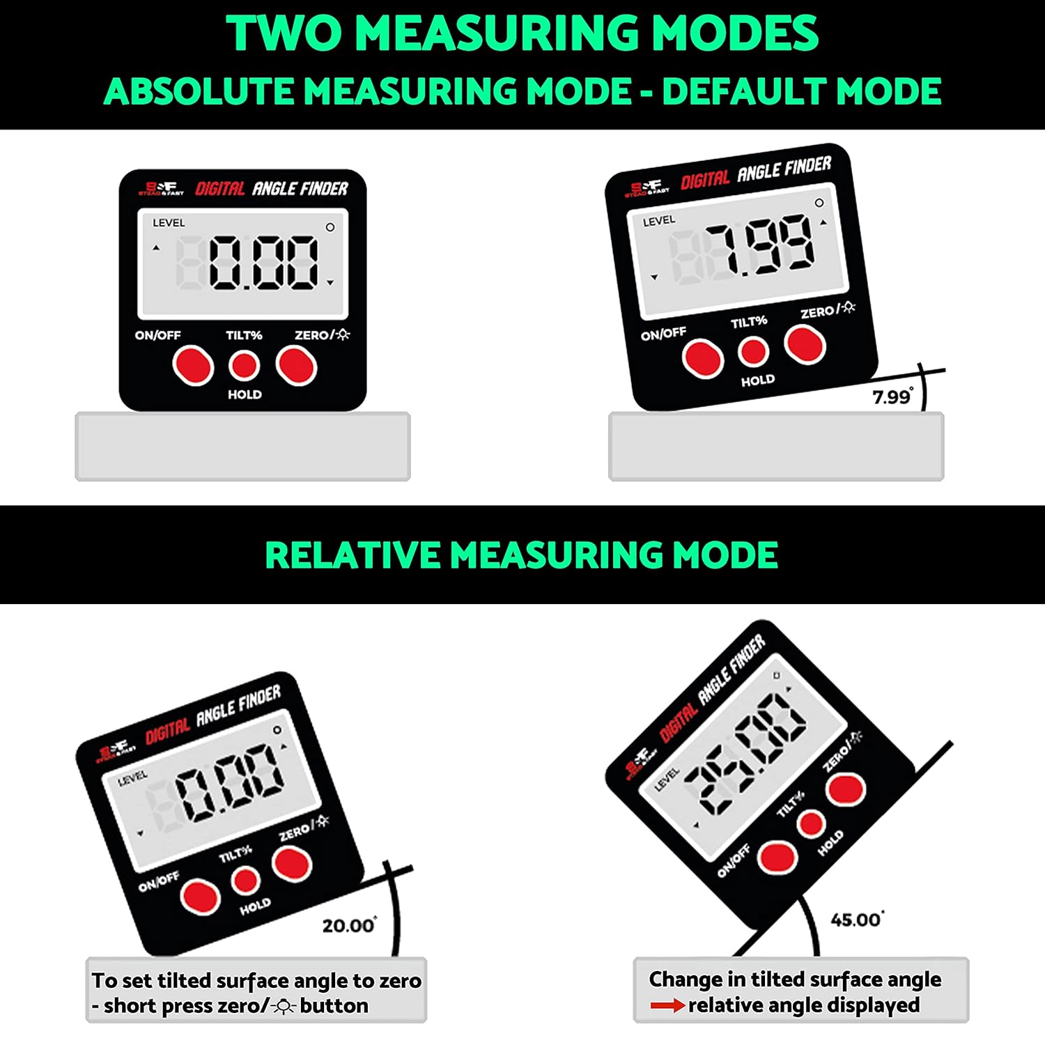 Tools Measurement & Analysis Instruments Digital Protractor