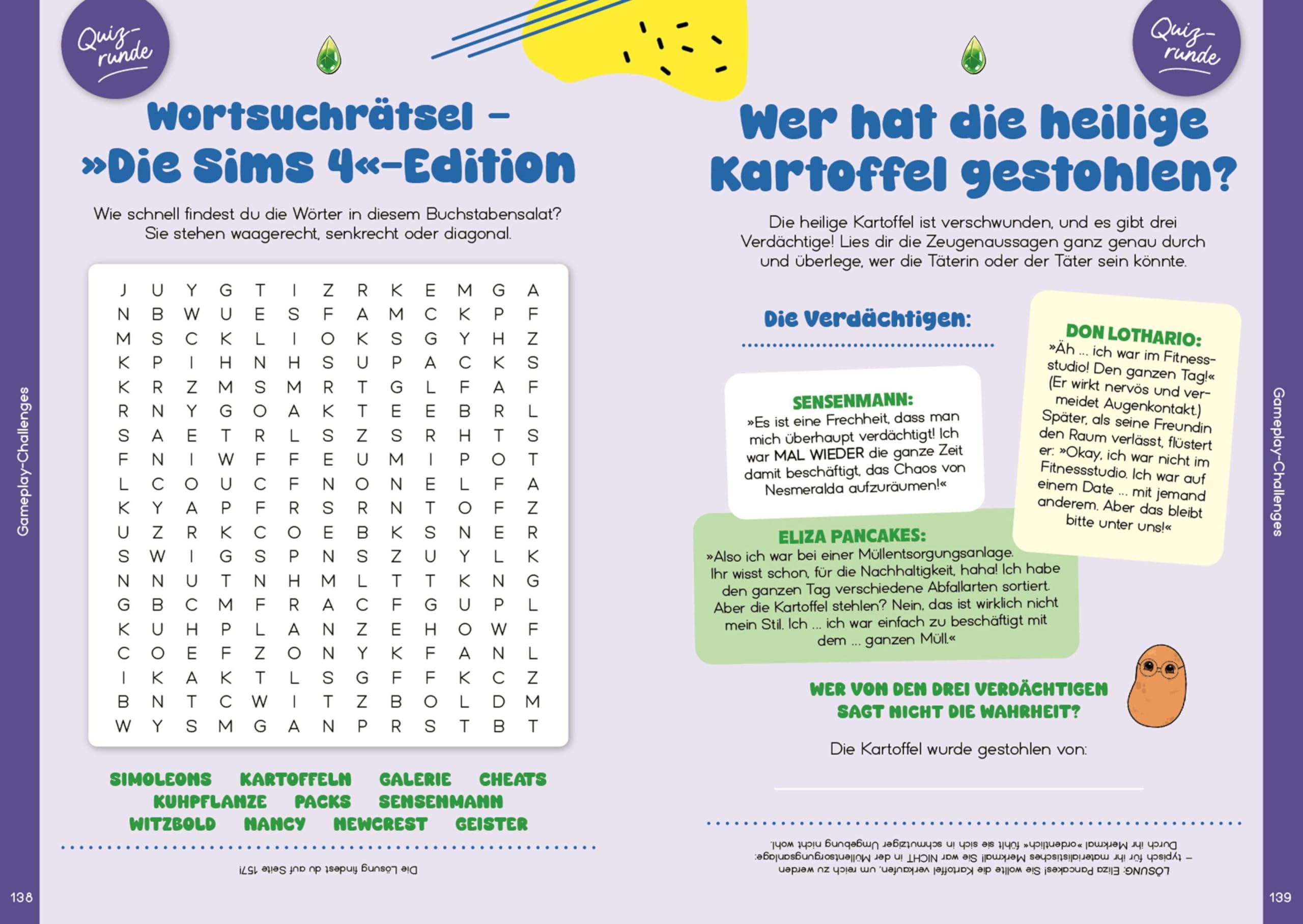Simspiration: Chaos, Cheats und Challenges für »Die Sims 4« von Nesmeraldas Simswelt