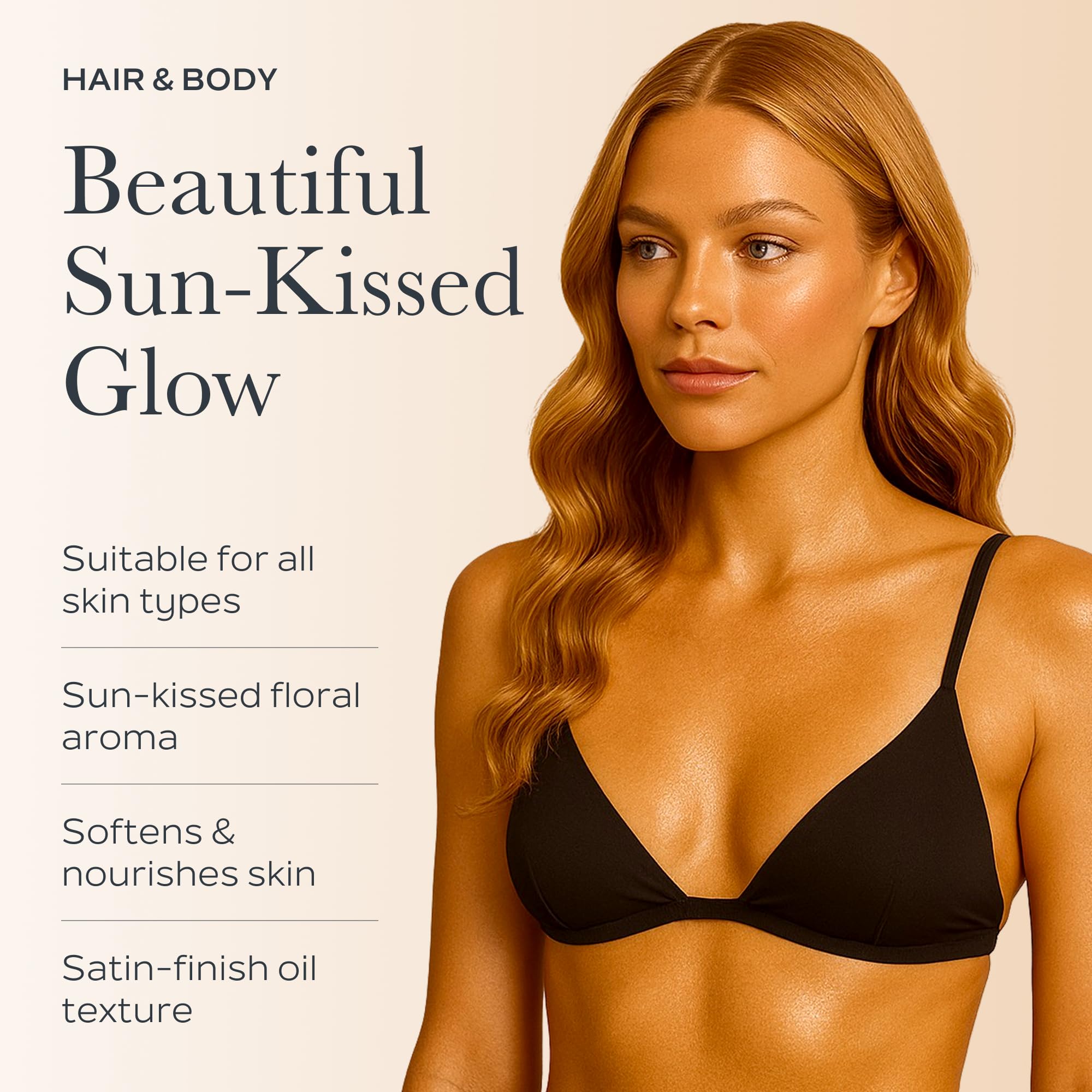 SOTHYS Shimmering Oil for Hair & Body | Glow-Enhancing Moisturizer with Shea | Radiant Skin & Soft, Nourished Hair