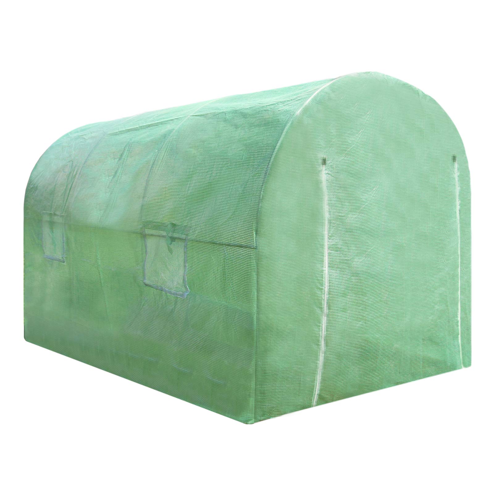 Buy Polytunnel Greenhouse Walk In Galvanised Windows Doors Growhouse PE