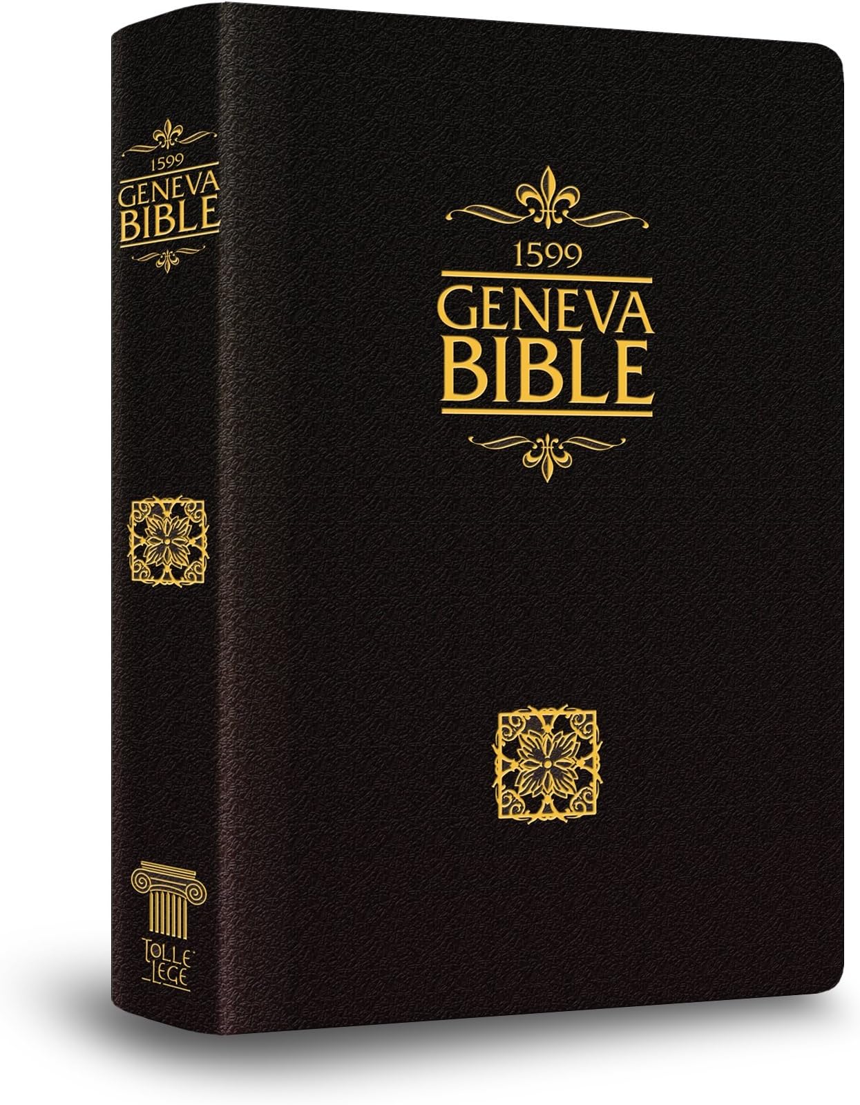 1599 Geneva Bible (Black Bonded Leather Edition)