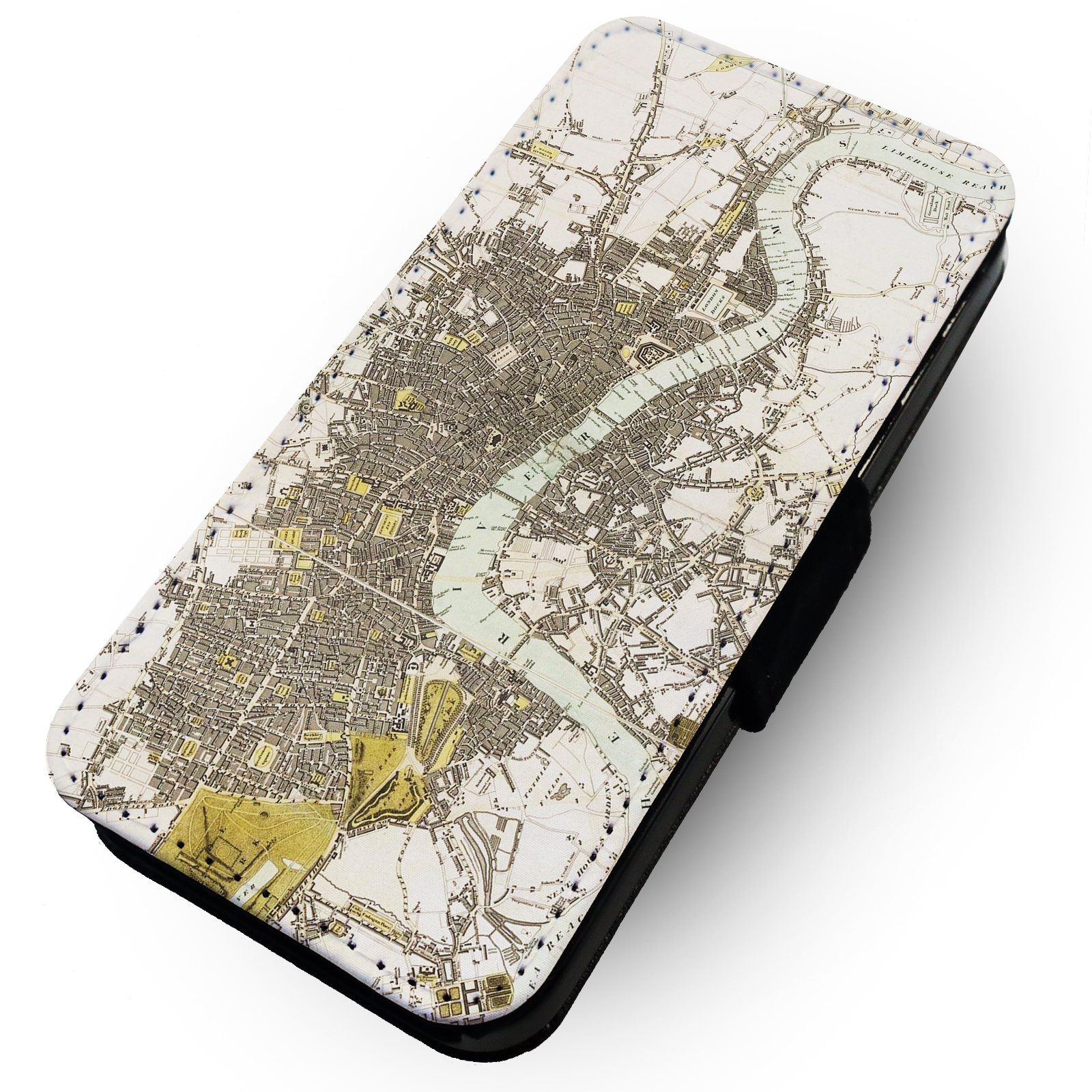 WTF | Samsung Galaxy Note 5Old London Map | Faux Leather Flip Phone Case |