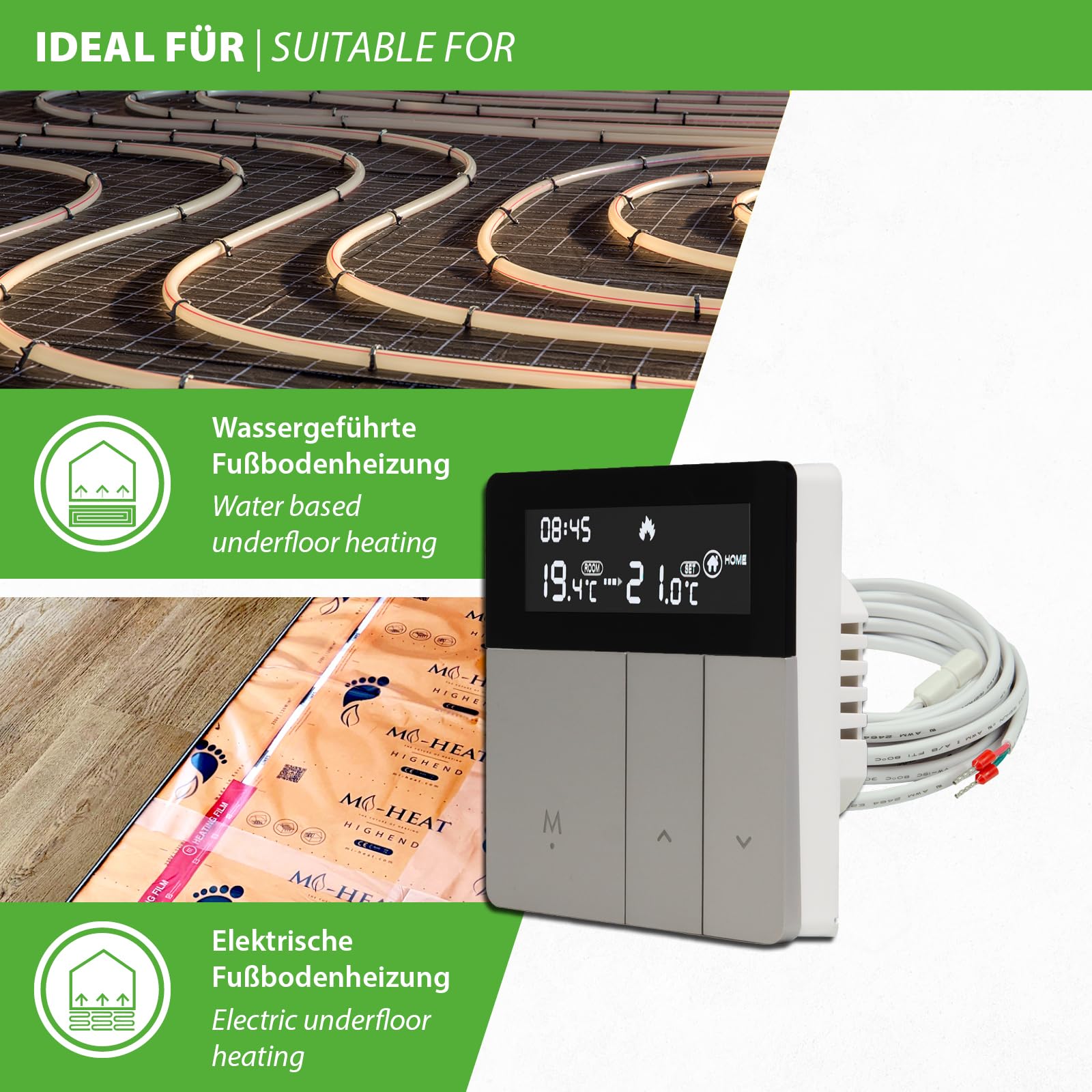 TH213 termostato wifi cronotermostato intelligente alexa Tuya Smart