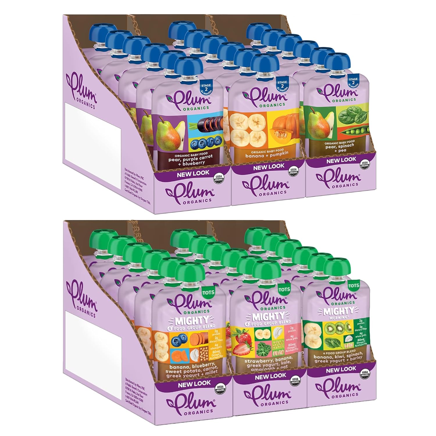 Plum Organics Baby Food Meal Variety Packs Stage Togo Ubuy