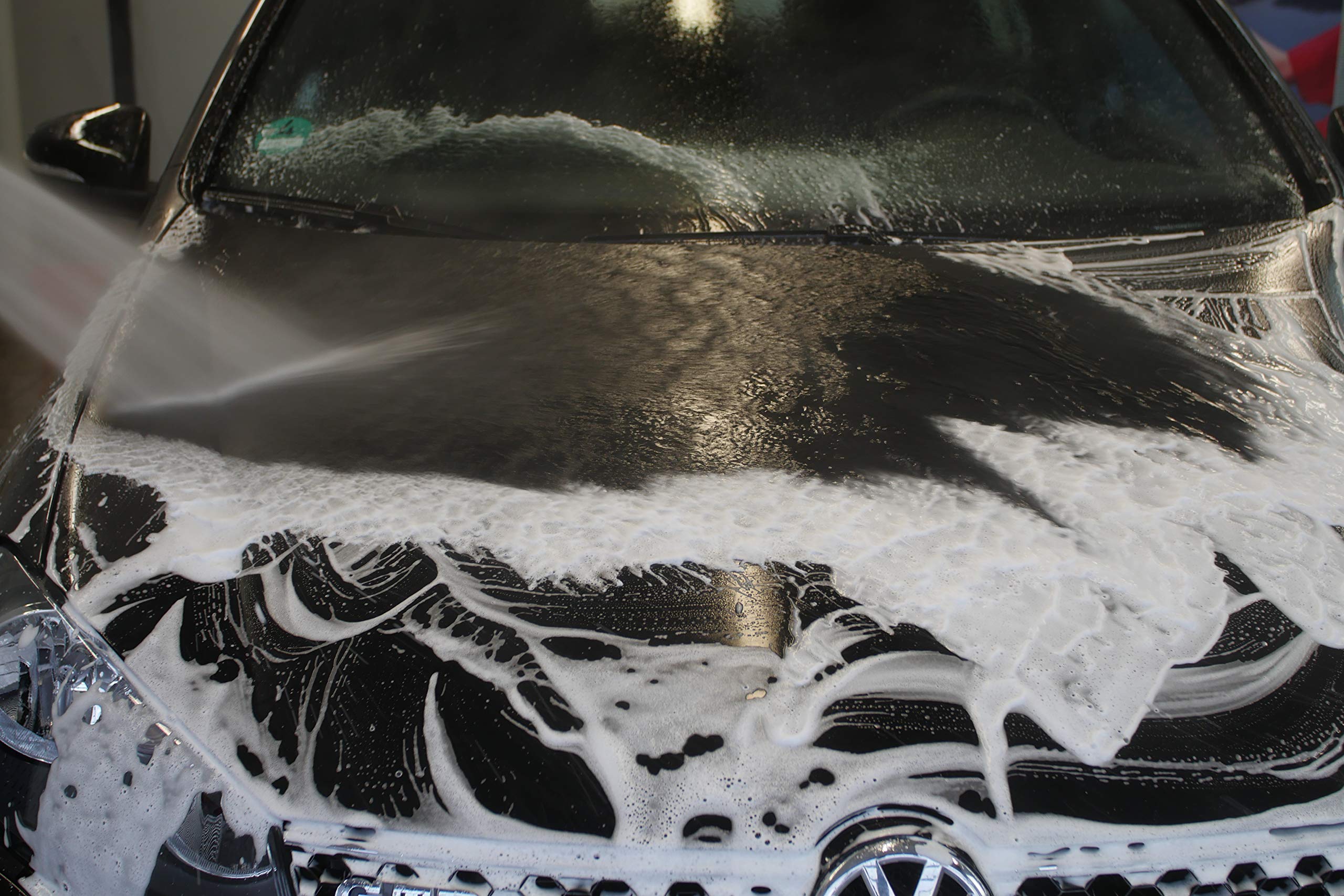 SONAX FoamSprayer (3 litry) rozpylacz pianowy o zmniejszonym zużyciu środka czyszczącego i poprawiającym efekt czyszczenia, nr art. 04964410 | Zmniejszone zużycie środka czyszczącego i poprawa efektu czyszczenia