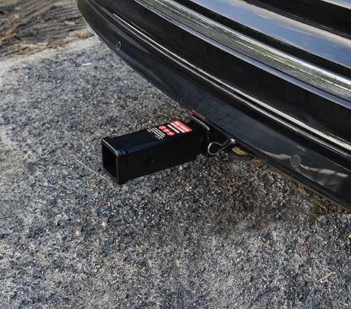 Miniatura 5 de Tubo receptor 864333 Extensor de enganche de remolque de 7 pulgadas de extensión, se adapta al receptor de enganche de 2 pulgadas, 3,500 libras