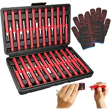 41PCS Terminal Removal Tool Kit with Storage Case and Gloves, Automotive Depinning Tool Kit, Electrical Pin Removal Tool Set, Connector Pin Extractor for Car Wiring Harness Repair