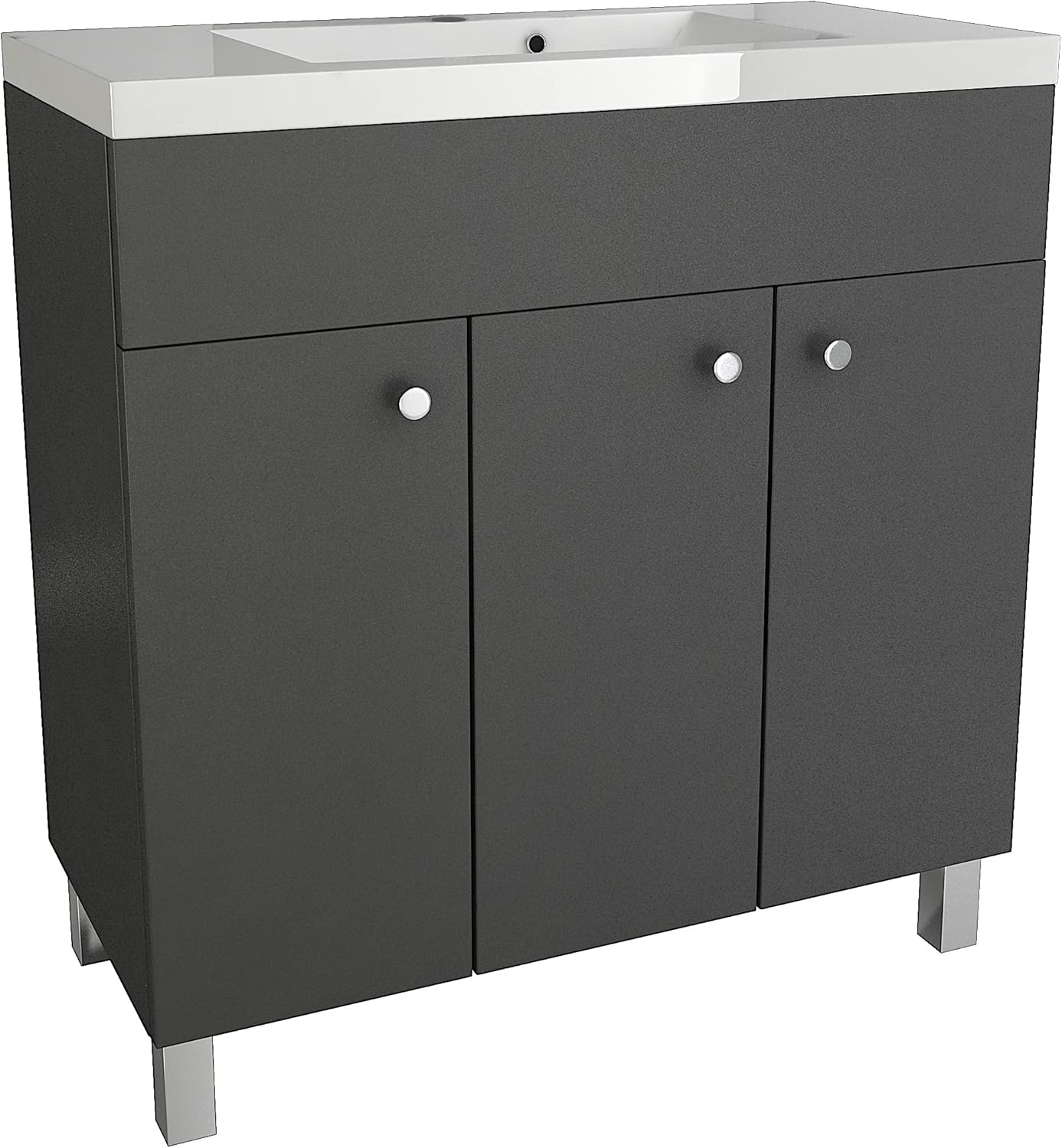 Waschbecken Mit Unterschrank Stehend