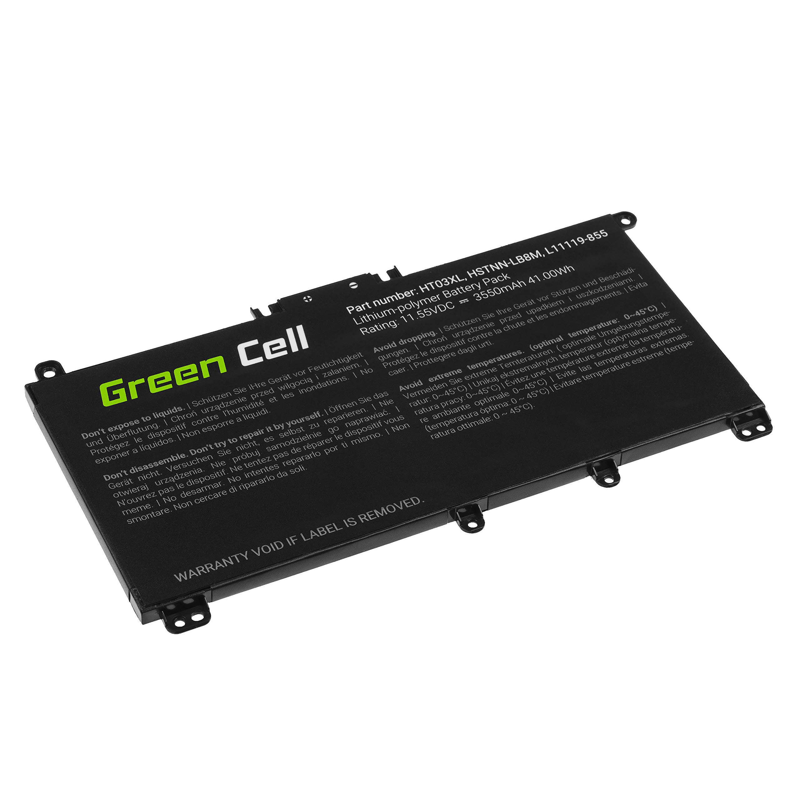 Green Cell Batteria HP HT03XL HTO3XL L11119-855 HSTNN-UB7J per Portatile HP 250 G7 G8 255 G7 G8 240 G7 G8 245 G7 G8 470 G7 HP 14S-FQ0038NL 15S-EQ0021NL 15-DW1016NL Pavilion 14-CE3034NL 15-CW1043NL