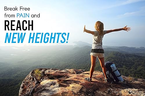 Miniatura 6 de Si - Cinturón para articulaciones para mujeres y hombres + banda de resistencia con plan de entrenamiento de recuperación de espalda, corrector