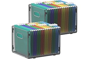 Samstar Mesh File Crates for Classroom
