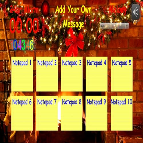 Christmas Fire Notepads *Features Include 10 x Notepads & Reminders* - medicalbooks.filipinodoctors.org