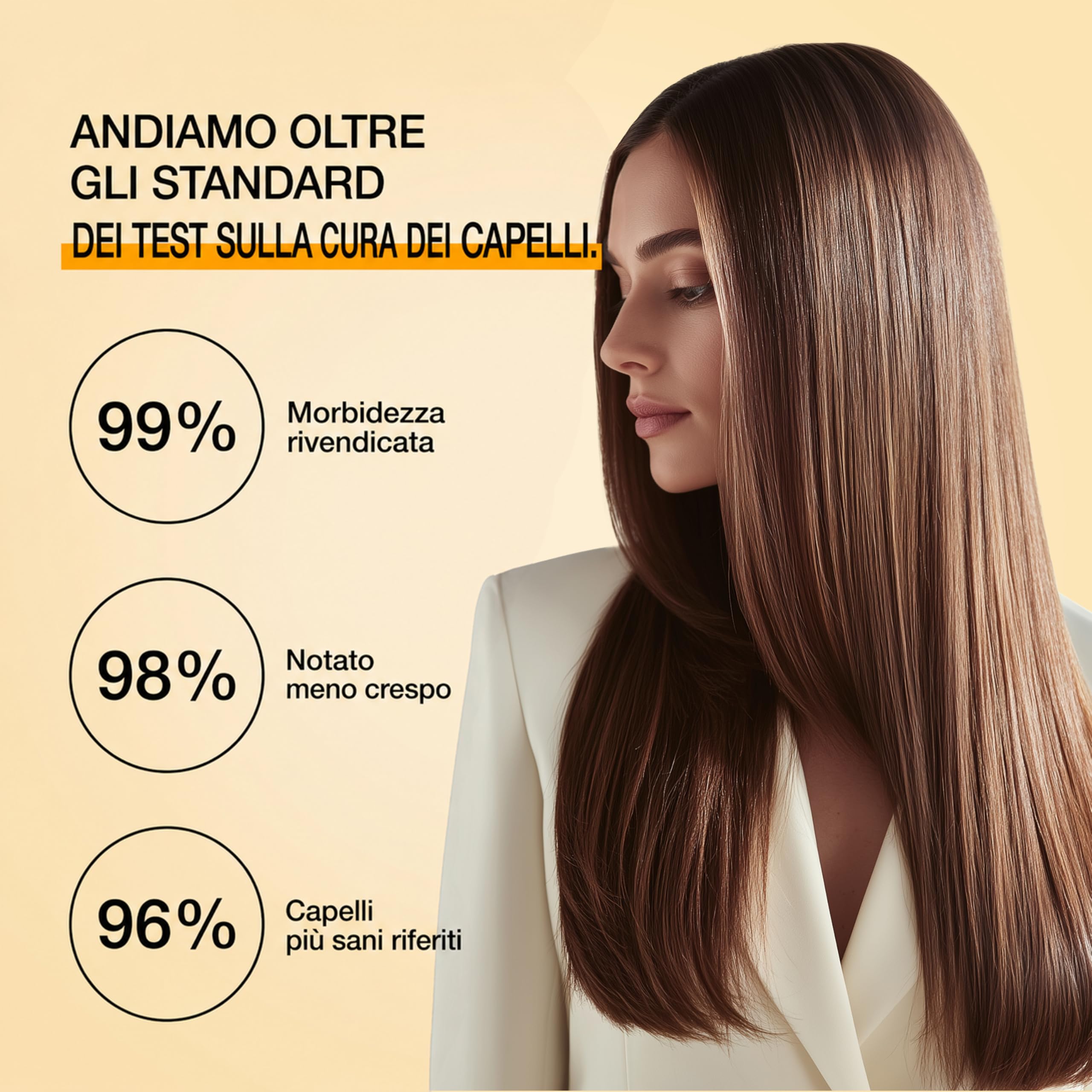 GK Hair The Best Trattamento Lisciante Professionale (100ml) – Kit per Capelli Lisci, Setosi e Naturali
