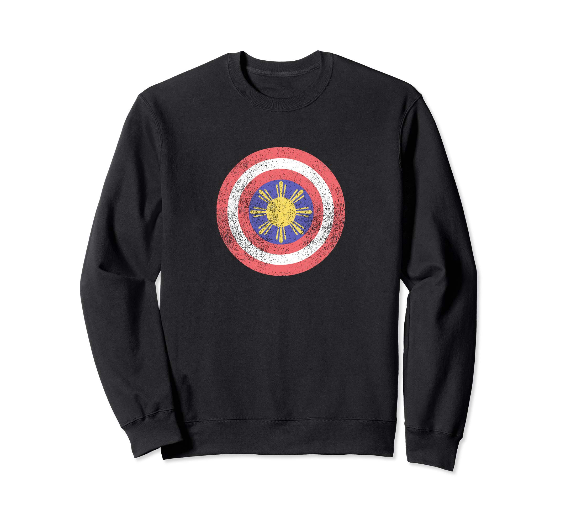 Philippines "Captain Filipino" Distressed Sweatshirt